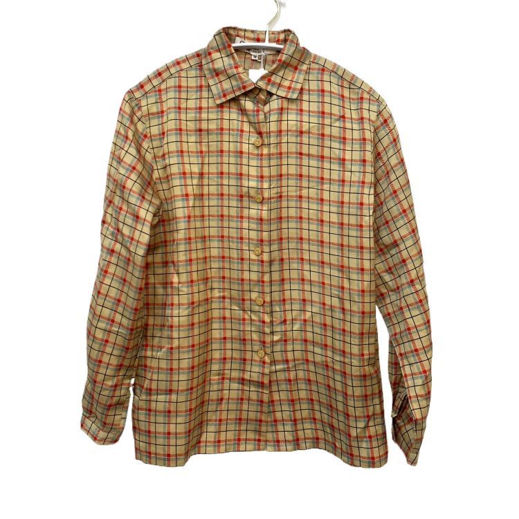 Dior Christian Dior Plaid Shirt Size M Size US M / EU 48-50 / 2 - 1 Thumbnail