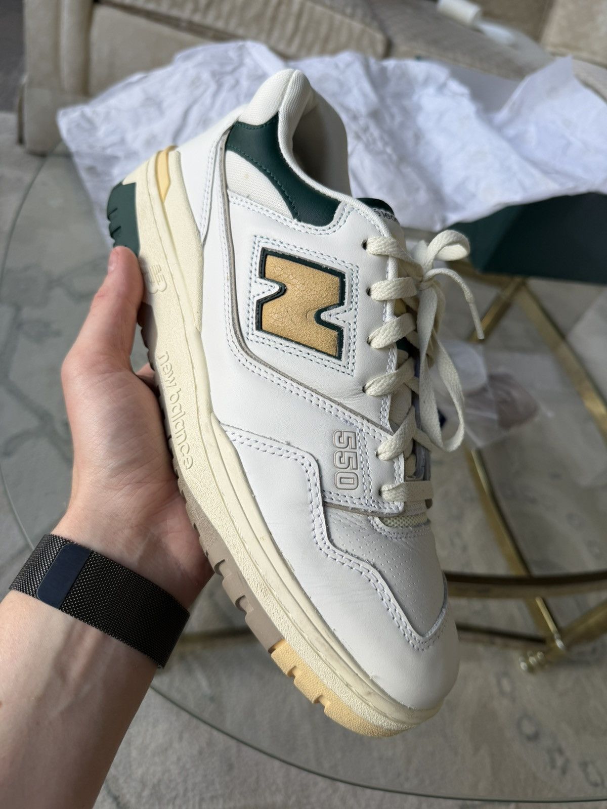 Aime Leon Dore × New Balance ALD x NB 550 Size US 10.5 / EU 43-44 - 1 Thumbnail