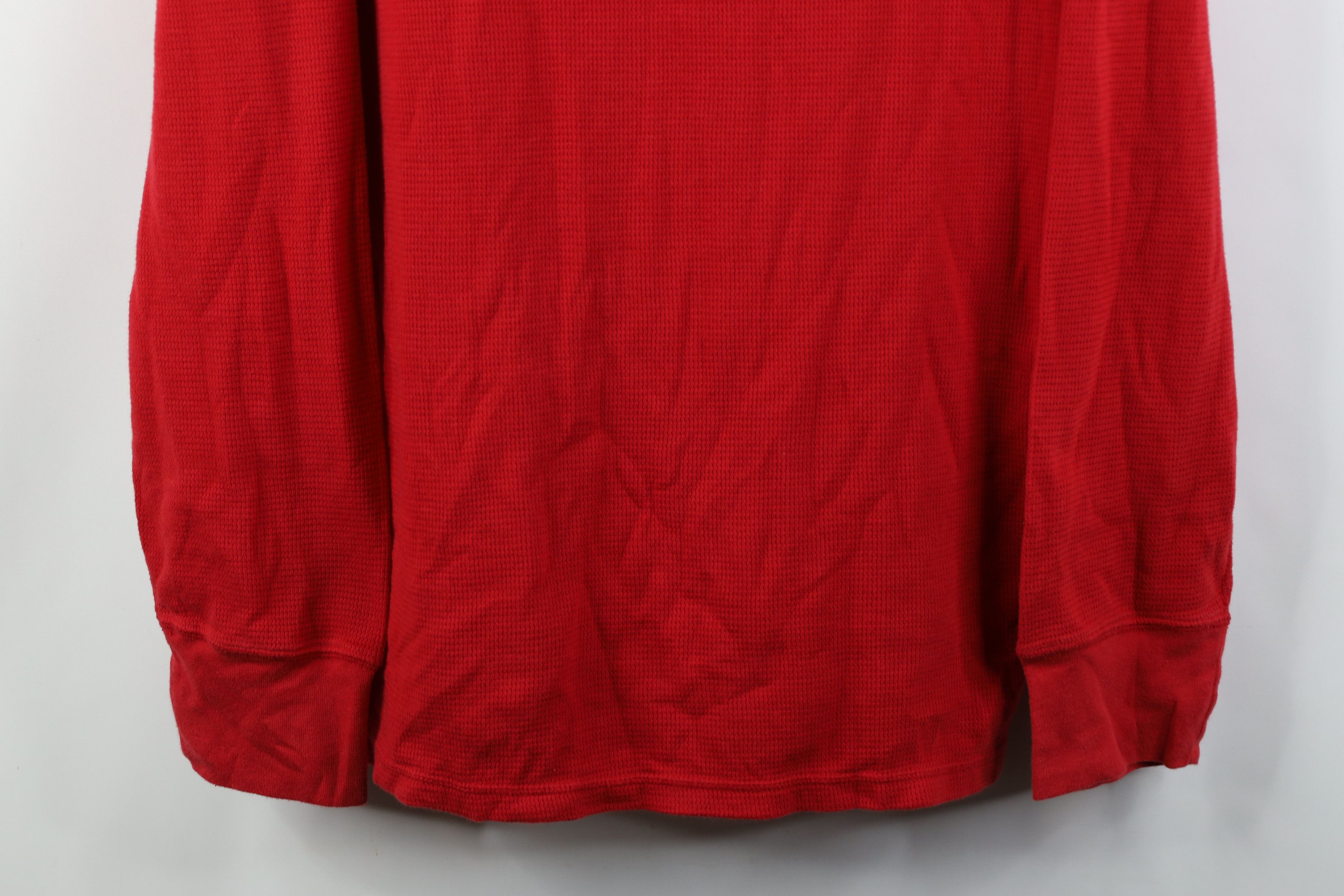 Polo Ralph Lauren Vintage 90s Y2K Ralph Lauren Waffle Knit Long Sleeve T-Shirt Size US XXL / EU 58 / 5 - 3 Thumbnail