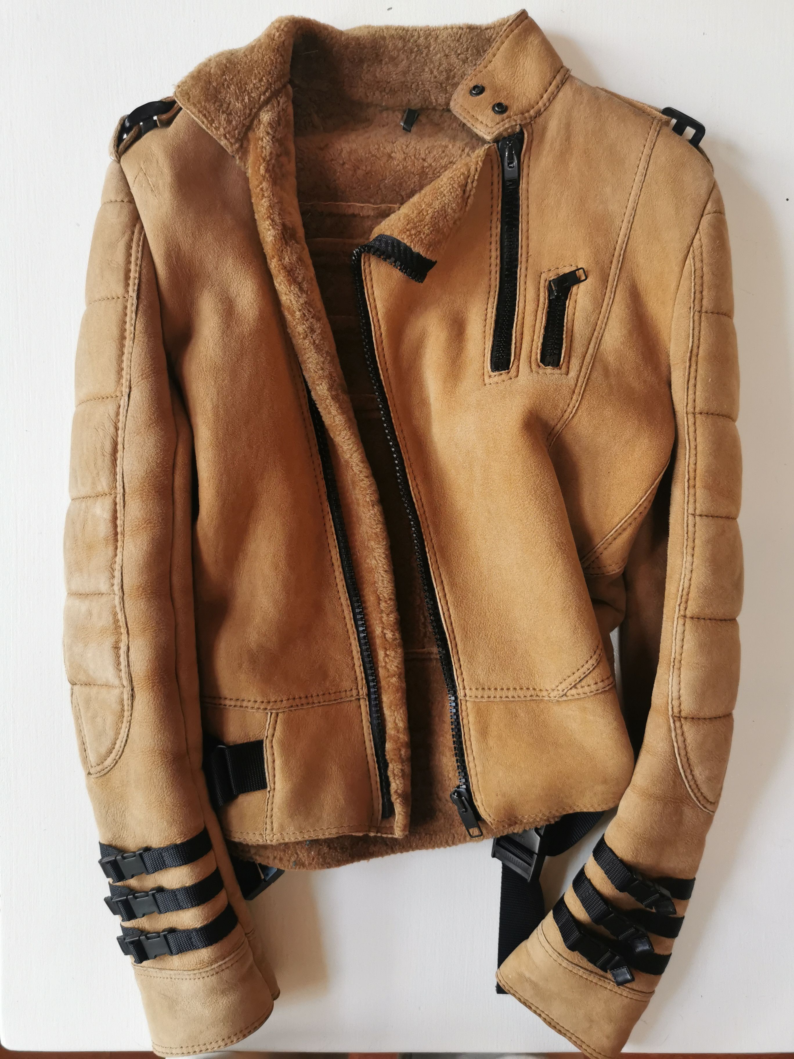 Dior × Hedi Slimane INTEREST CHECK: Dior Home FW07 Navigate Shearling Jacket 44 Size US S / EU 44-46 / 1 - 2 Thumbnail