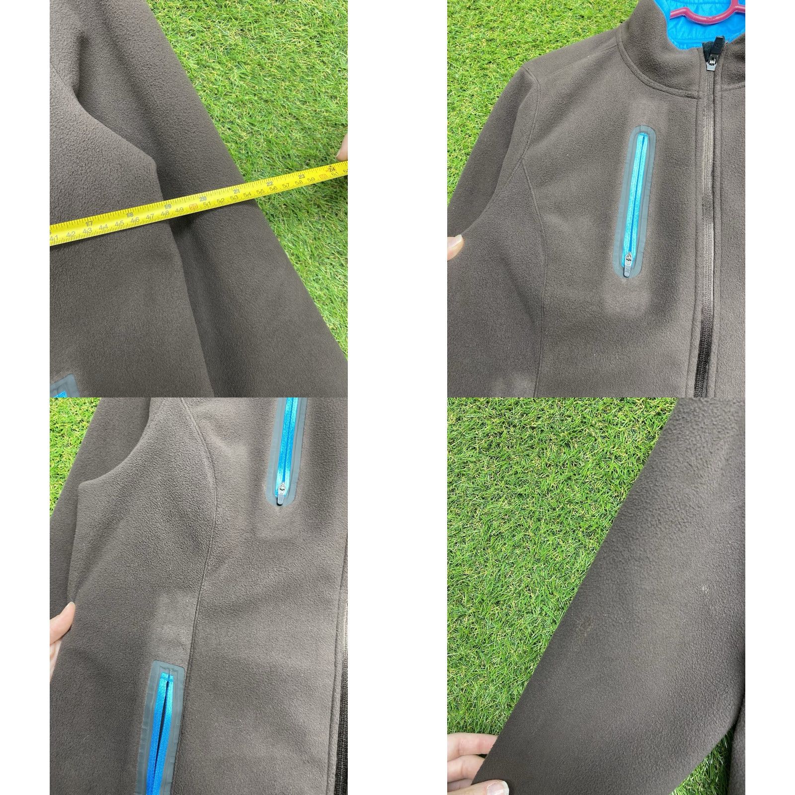 Vintage Zero Restriction Jacket Mens L Blue Tour Series Fleece 1/4 Zip Golf Logo Outdoor Sports Activewear Size US L / EU 52-54 / 3 - 9 Thumbnail