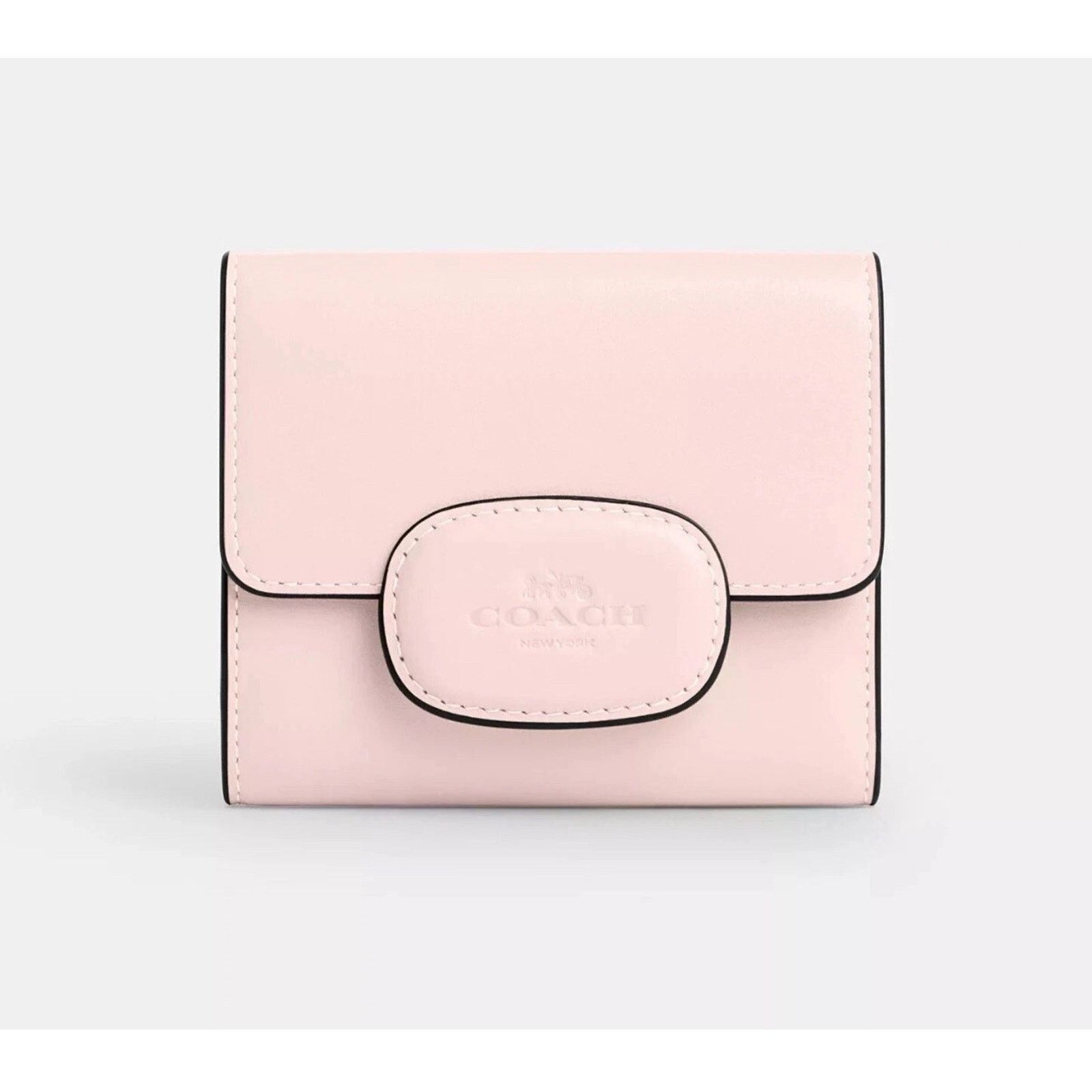 Coach NWT Coach Eliza Small Wallet Leather Silver/Blush CT985 Size ONE SIZE - 4 Thumbnail