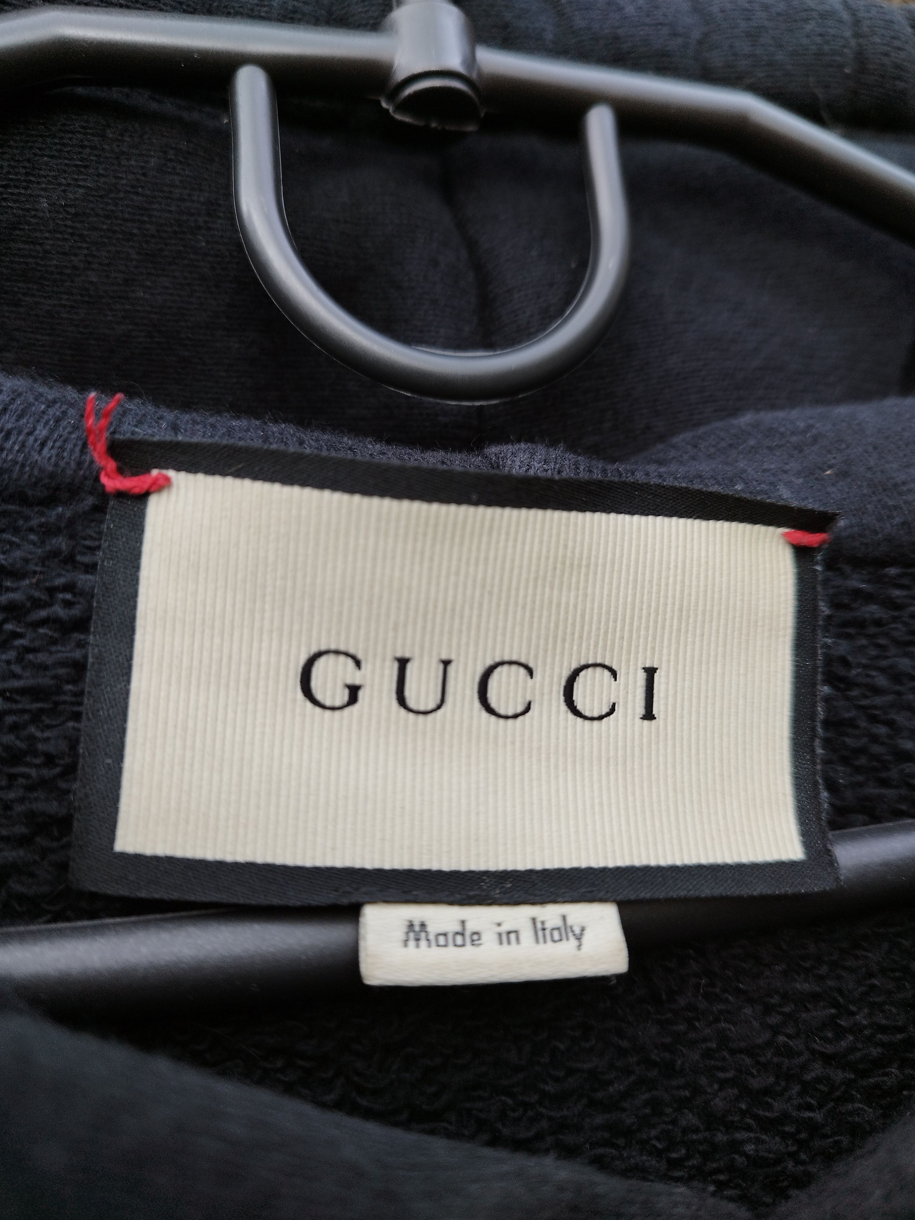 Gucci Gucci "Sacred Heart" Tiger Embroidery Black Hoodie - Unisex Size US XS / EU 42 / 0 - 14 Thumbnail