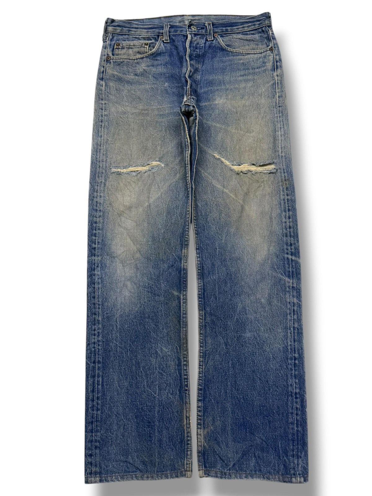 Levi's Vintage Levi’s 501 Made In USA Denim Jeans | Straight Fit 31 Size US 31 - 2 Thumbnail