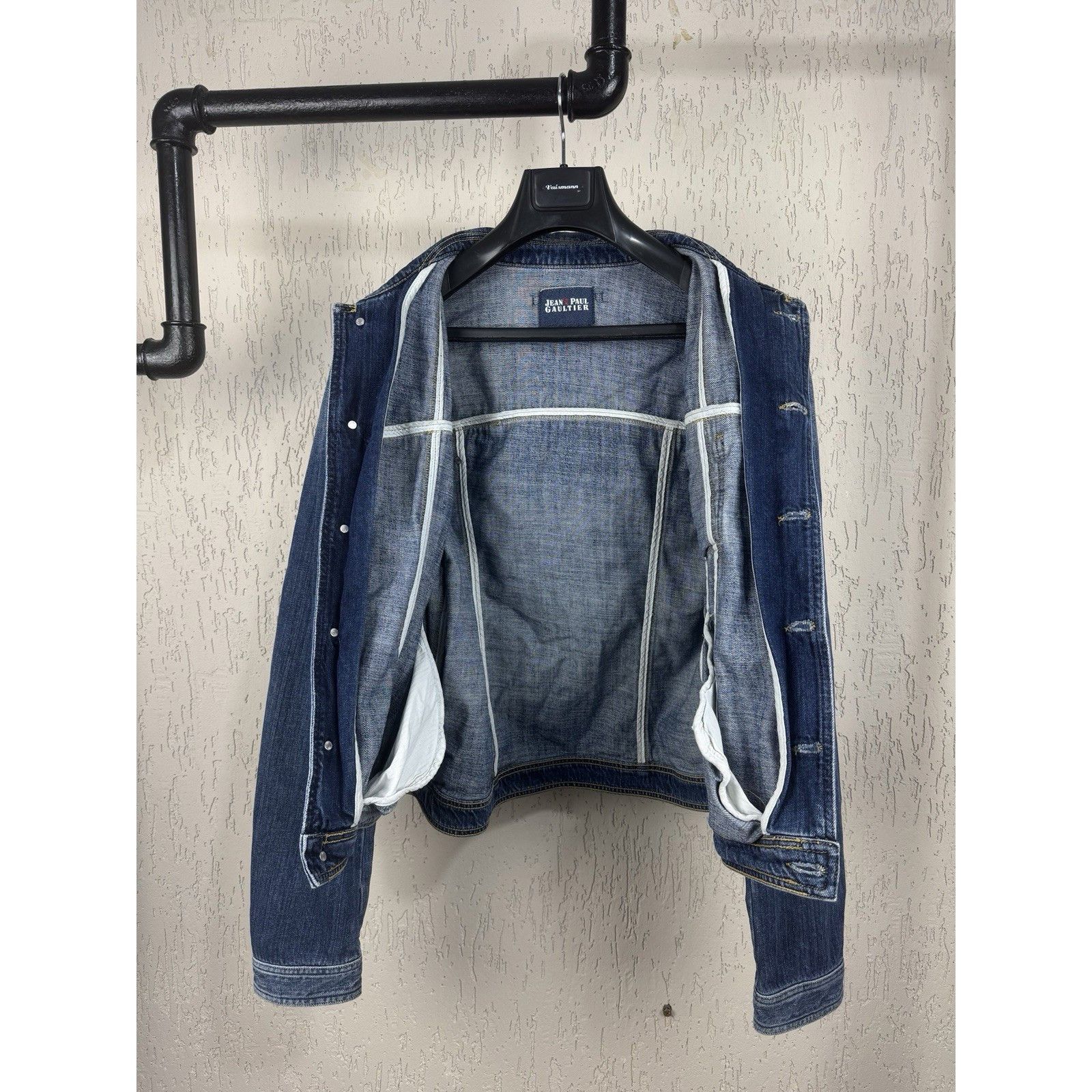 Jean Paul Gaultier Vintage Jean Paul Gaultier Mens Denim Jacket 90s Archive Bl Size US L / EU 52-54 / 3 - 7 Thumbnail