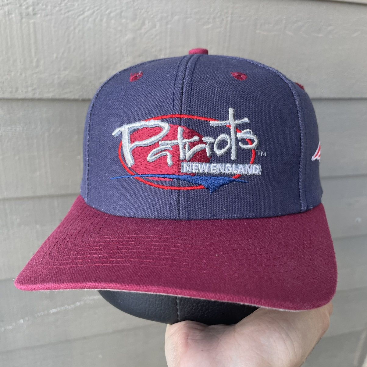 Logo Athletic Vintage New England Patriots Logo Athletic Snapback Hat Size ONE SIZE - 1 Thumbnail