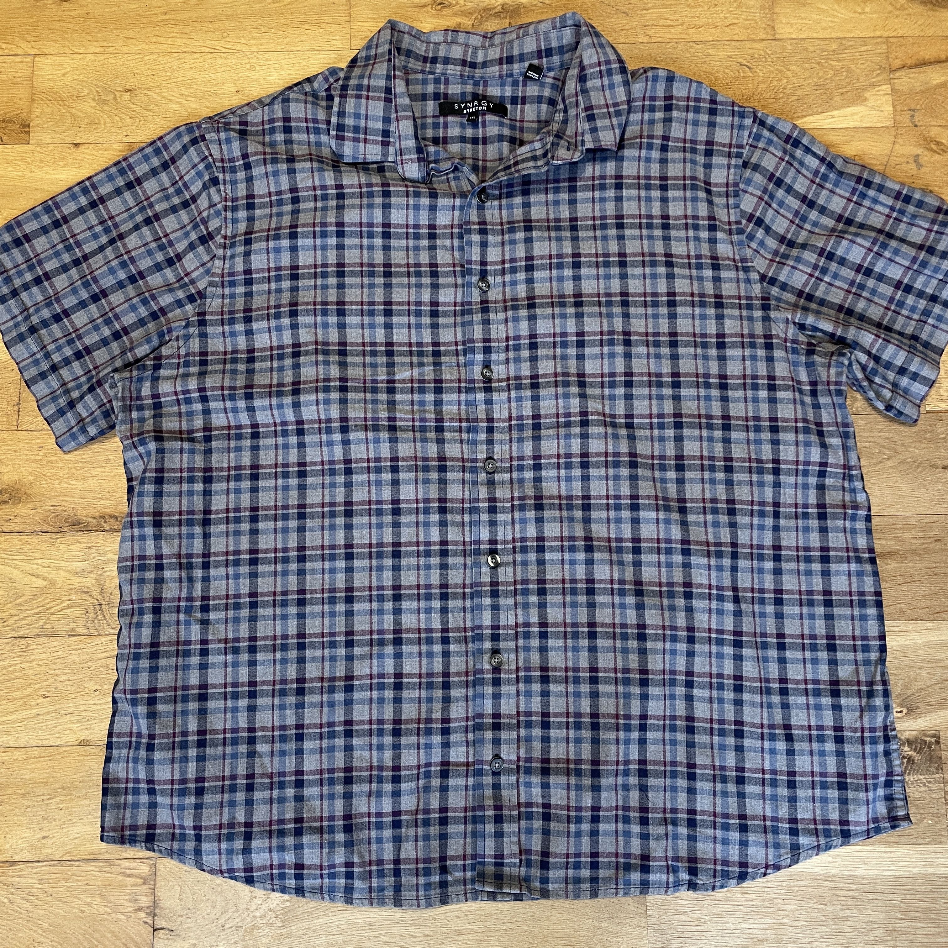 Designer × Japanese Brand Synergy Men's Fashionable Elegant Check Shirt Xxl - New Size US XXL / EU 58 / 5 - 1 Thumbnail