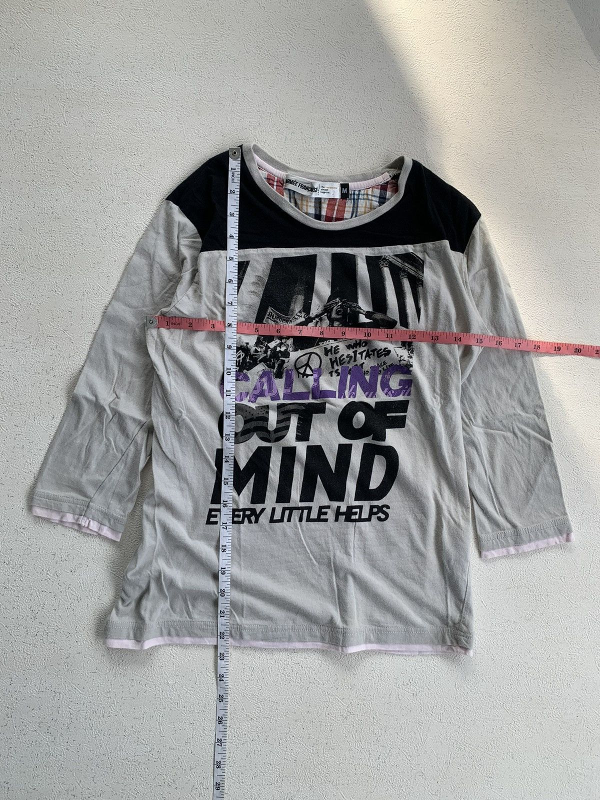 If Six Was Nine Anarchy Armee Francaise Sediotianers Gothic Tees Size US M / EU 48-50 / 2 - 2 Thumbnail