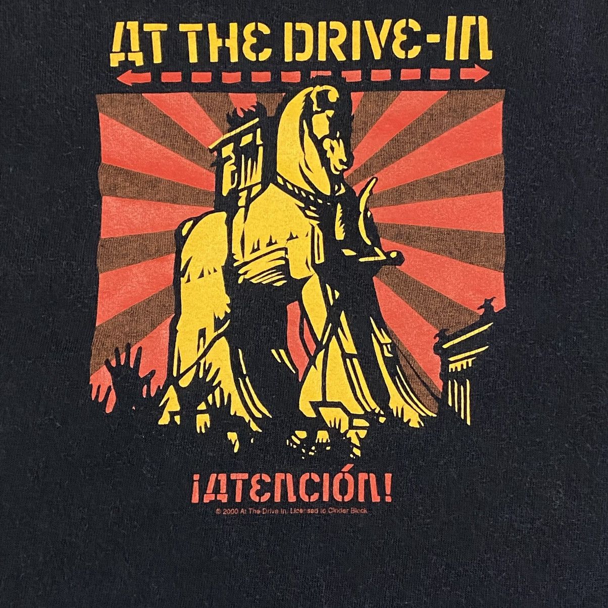 Band Tees Vintage at the drive rock band Size US M / EU 48-50 / 2 - 2 Thumbnail