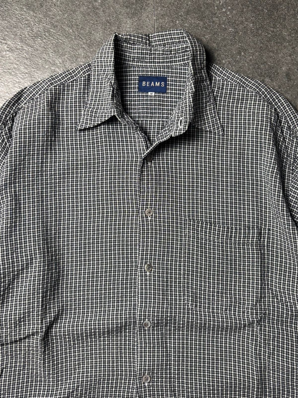 Beams Japan 2000s Beams Japan Plaid Shirt Size US L / EU 52-54 / 3 - 2 Thumbnail