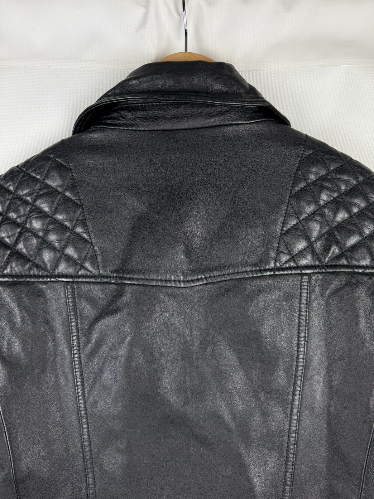 Allsaints Allsaints Catch Biker Ladies Leather Full Zip Jacket Size M / US 6-8 / IT 42-44 - 20 Thumbnail