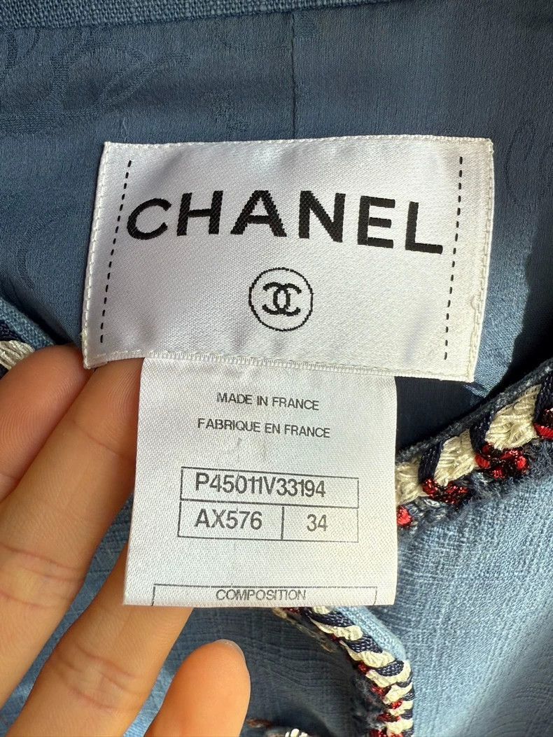 Chanel Chanel Versailles Denim Jacket for Sale -2505 Size US XS / EU 42 / 0 - 5 Thumbnail