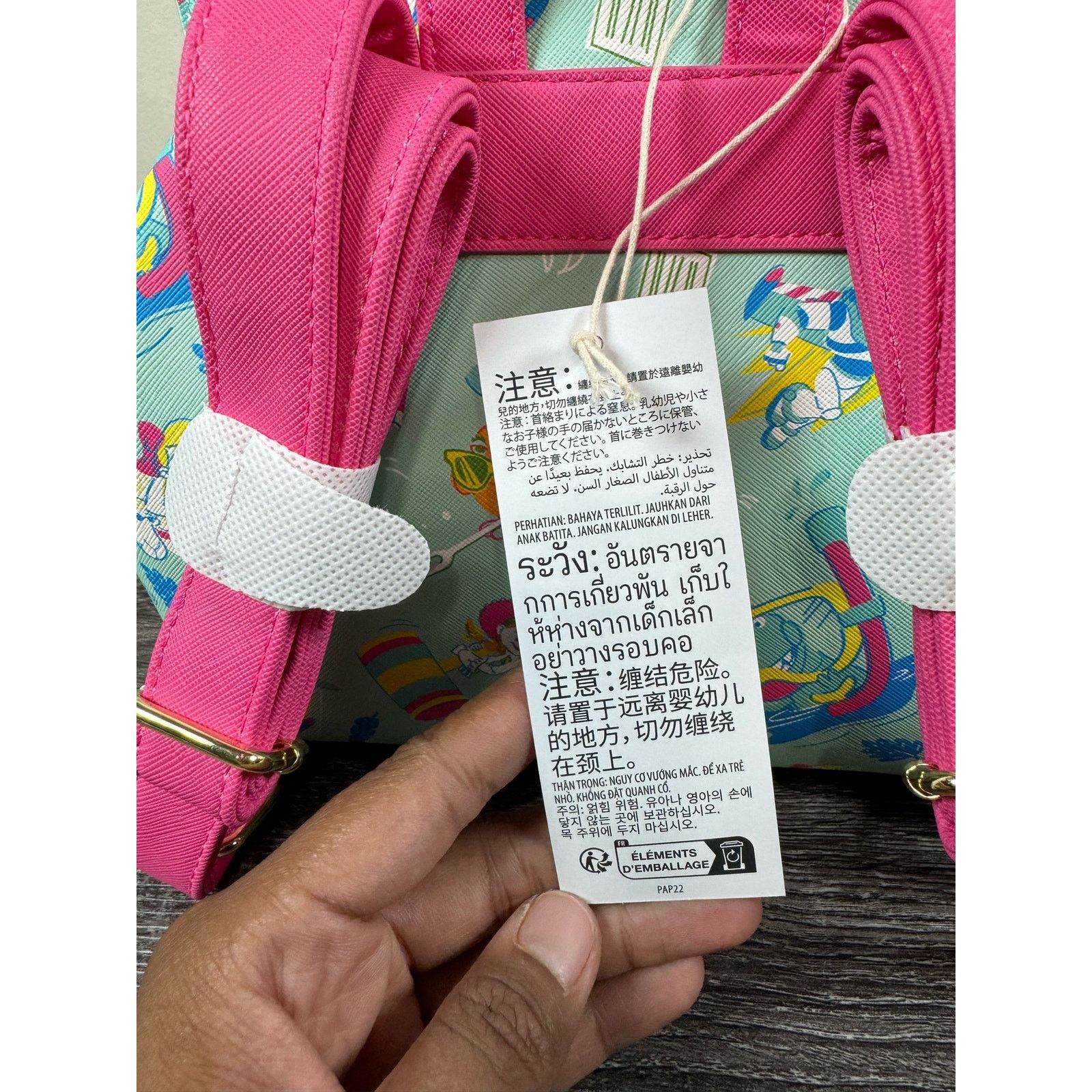 Disney Loungefly Disney Pixar Backpack with Pouch Toy Story NWT Size ONE SIZE - 8 Thumbnail