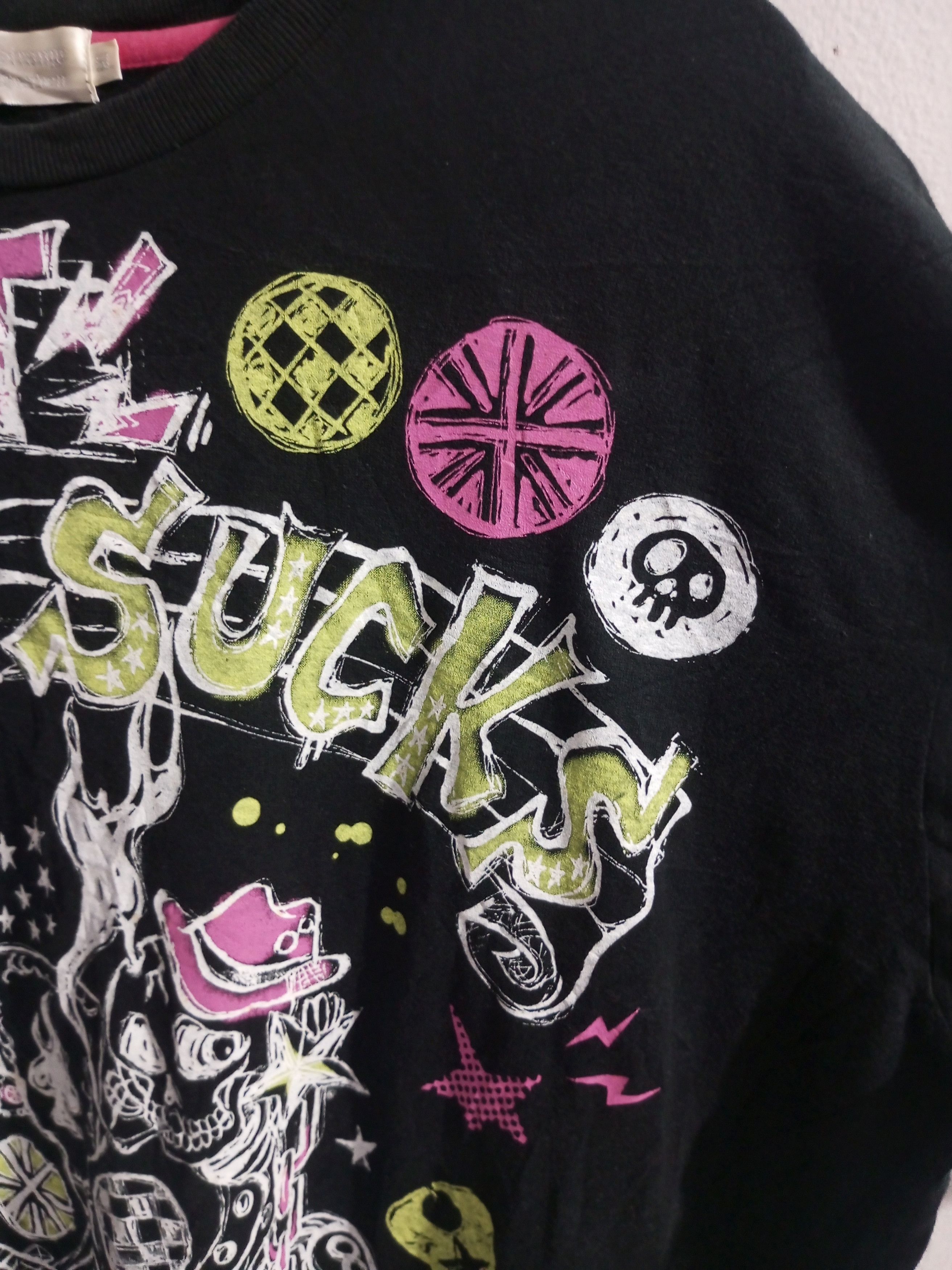 Hysteric Glamour Vintage strange heaven "guilty sucks" T shirt Size US XL / EU 56 / 4 - 4 Thumbnail