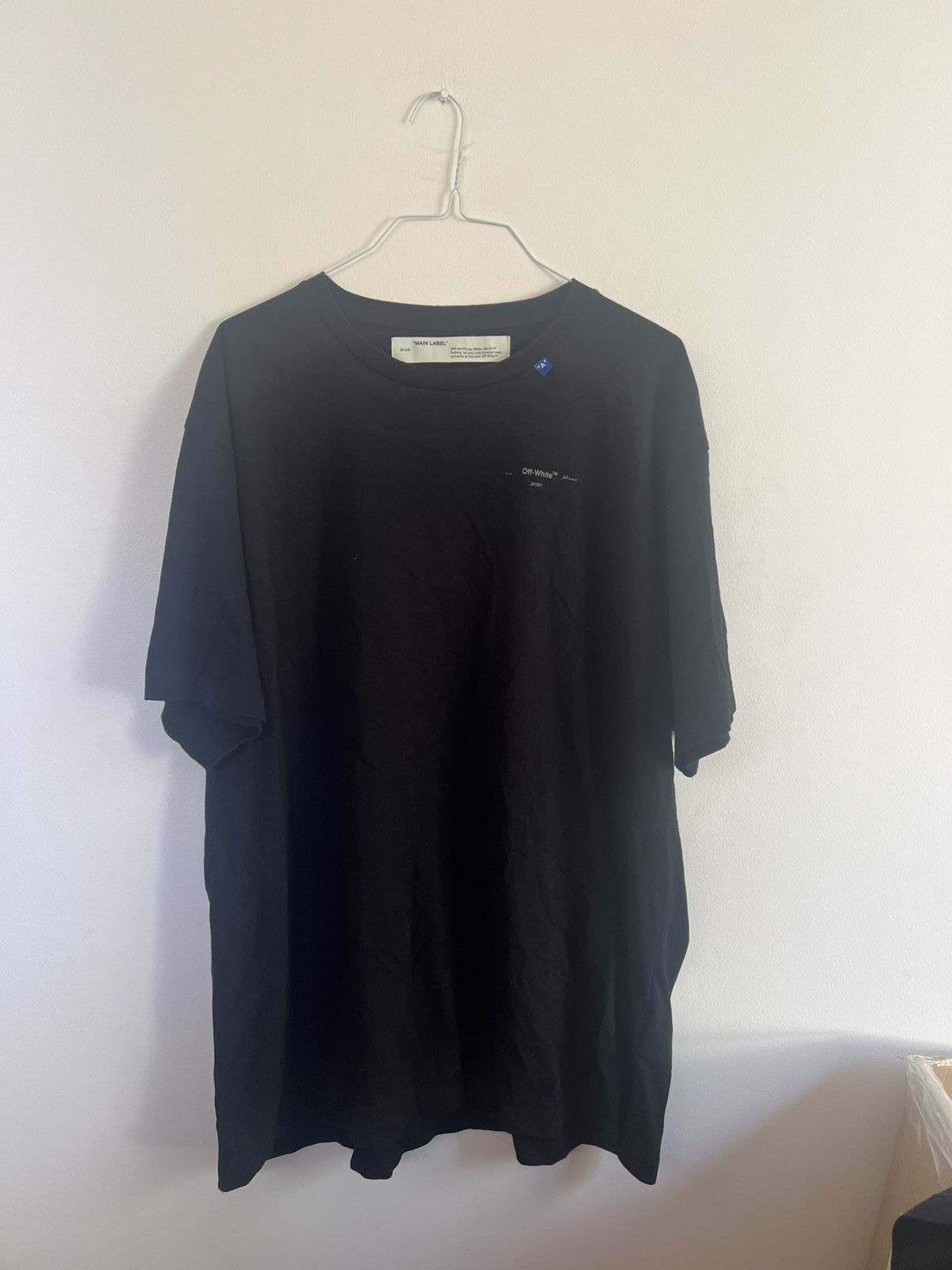 Off-White Off white Unfinished Logo TEE Size US XL / EU 56 / 4 - 3 Thumbnail