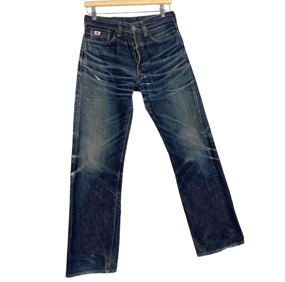 Studio D'Artisan 💥STUDIO D ARTISAN SELVEDGE BUTTON DENIM JEAN Size US 29 - 2 Thumbnail