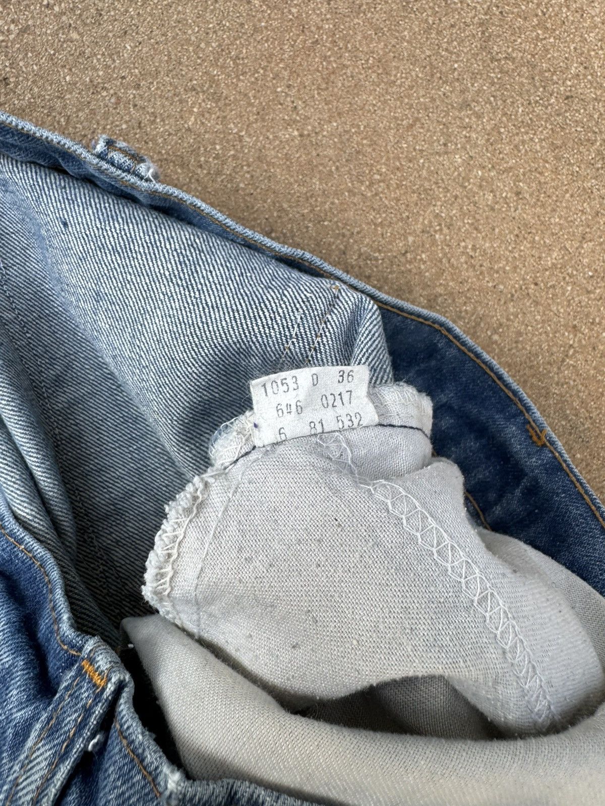 Levi's Vtg 80’s Levi’s 646 Orange Tab Bellbottom Flare Jeans 34x29 Size US 34 / EU 50 - 6 Thumbnail