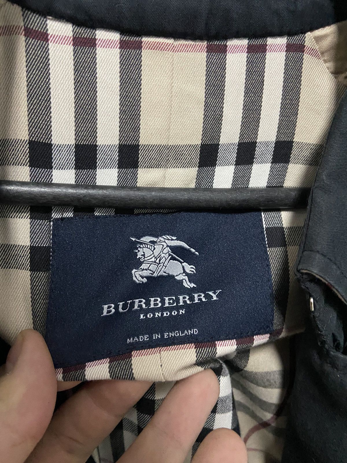 Burberry Burberry Nova Check Coat Vintage Casuals luxury Size L / US 10 / IT 46 - 5 Thumbnail