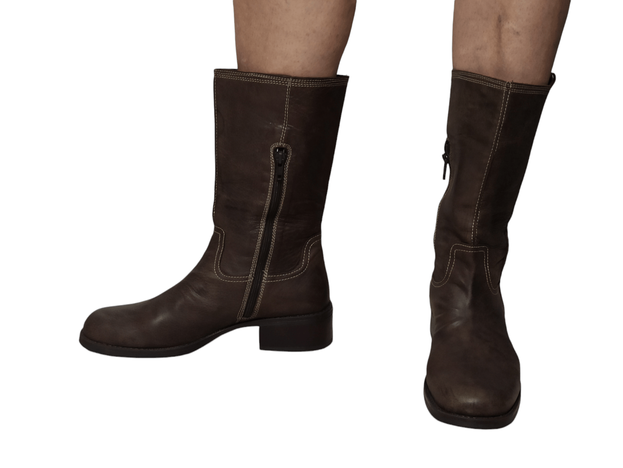 Clarks Clarks Leather Half Boots Size US 9.5 / IT 39.5 - 3 Thumbnail