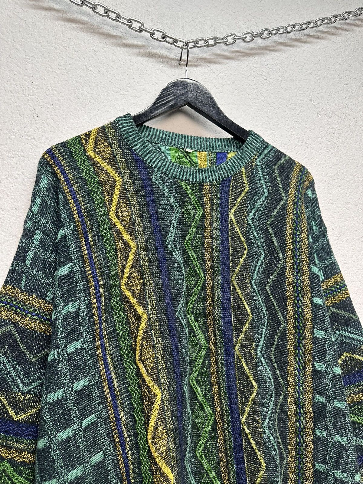Carlo Colucci Vintage Multicolour Carlo Colucci Knit Sweater Coogi Canada Size US L / EU 52-54 / 3 - 5 Thumbnail