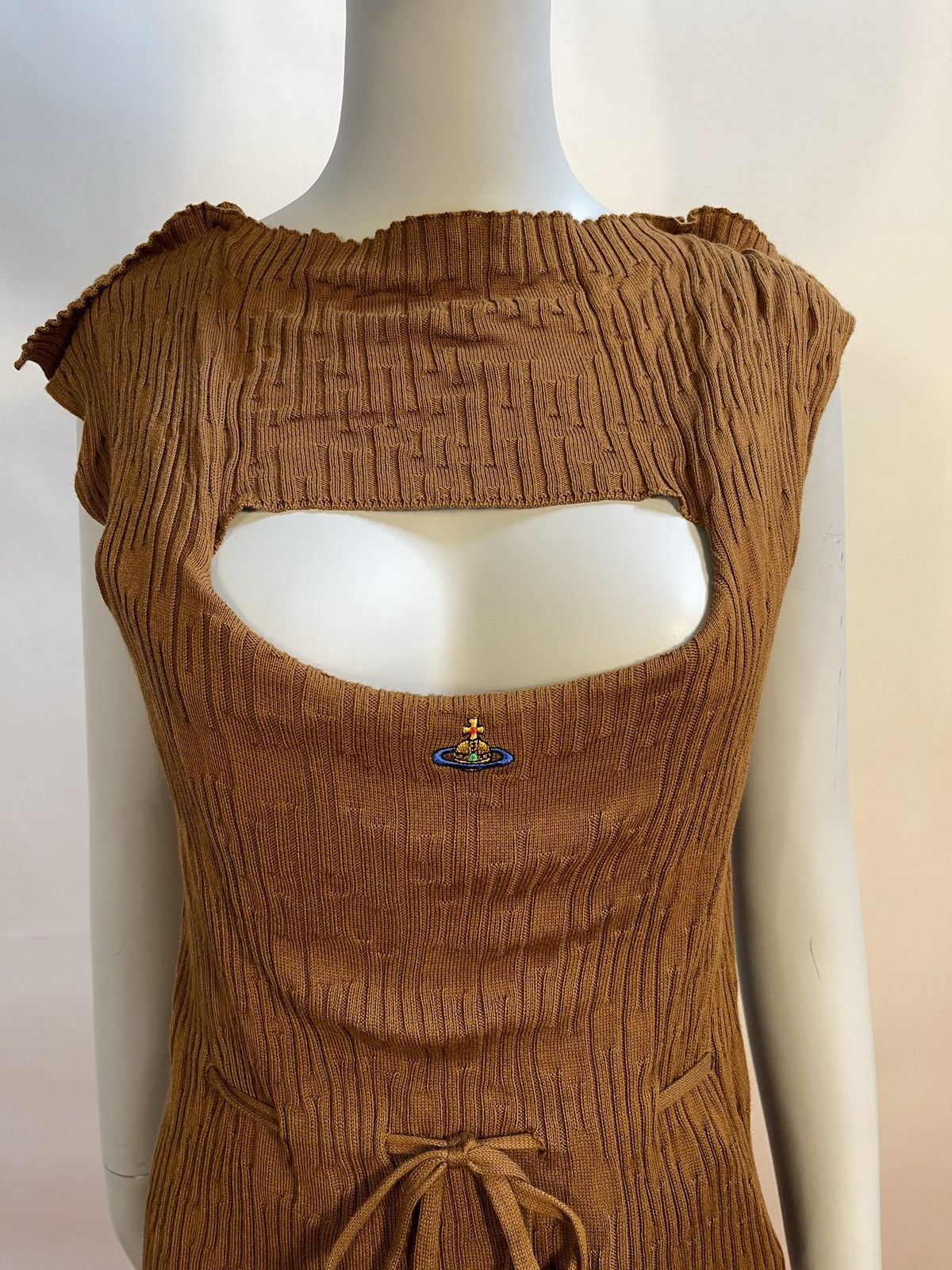 Vivienne Westwood Vivienne Westwood KATE CORSET MIDI DRESS NUTELLA NWT IT 40 Size S / US 4 / IT 40 - 4 Thumbnail