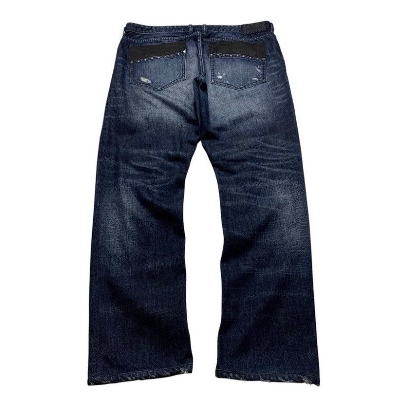 Japanese Brand 2000s Y2K AFFLICTION IFSIX LGB STYLE Size US 38 / EU 54 - 1 Thumbnail