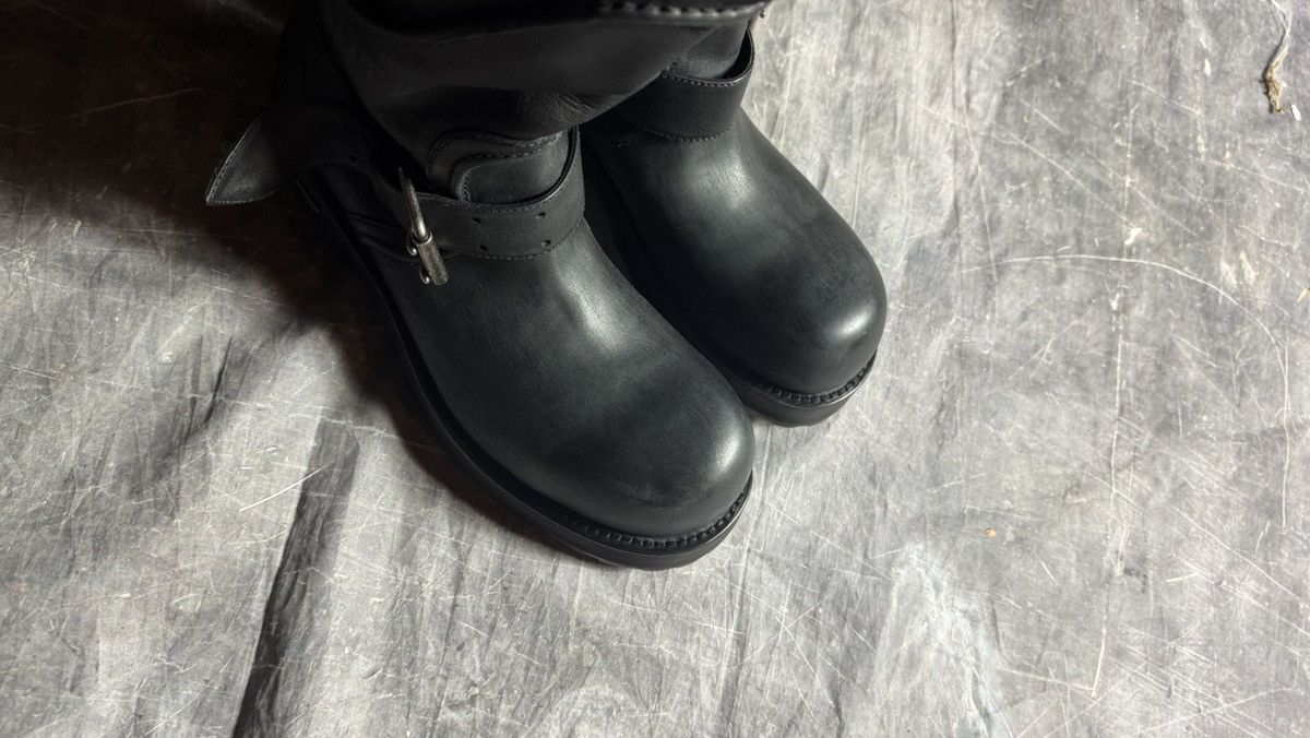 Balenciaga Balenciaga Venom Leather Boots in Black Size US 13 / EU 46 - 9 Thumbnail