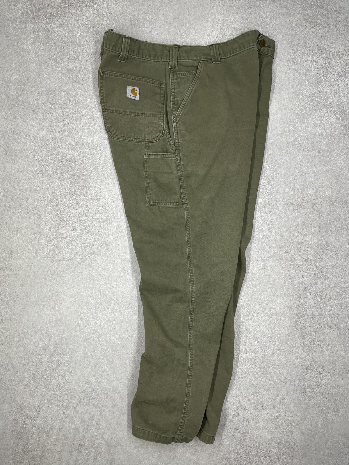 Carhartt Vintage Carhartt Canvas Carpenter Work Pants Relaxed Fit Y2K Size US 38 / EU 54 - 5 Thumbnail