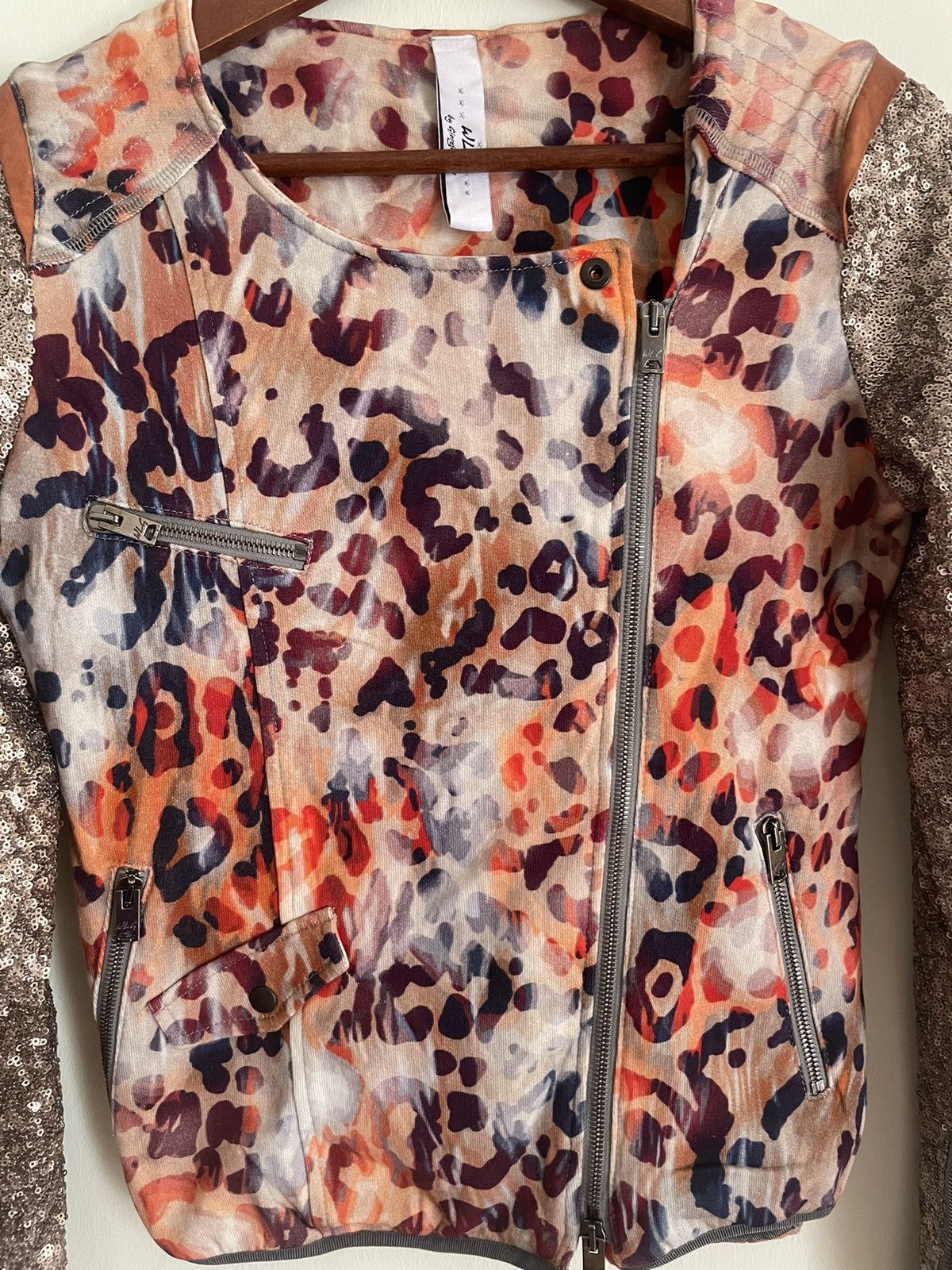 Giorgio Brato WLG by Giorgio Brato Sequin Sleeve Sweater Size S / US 4 / IT 40 - 3 Thumbnail