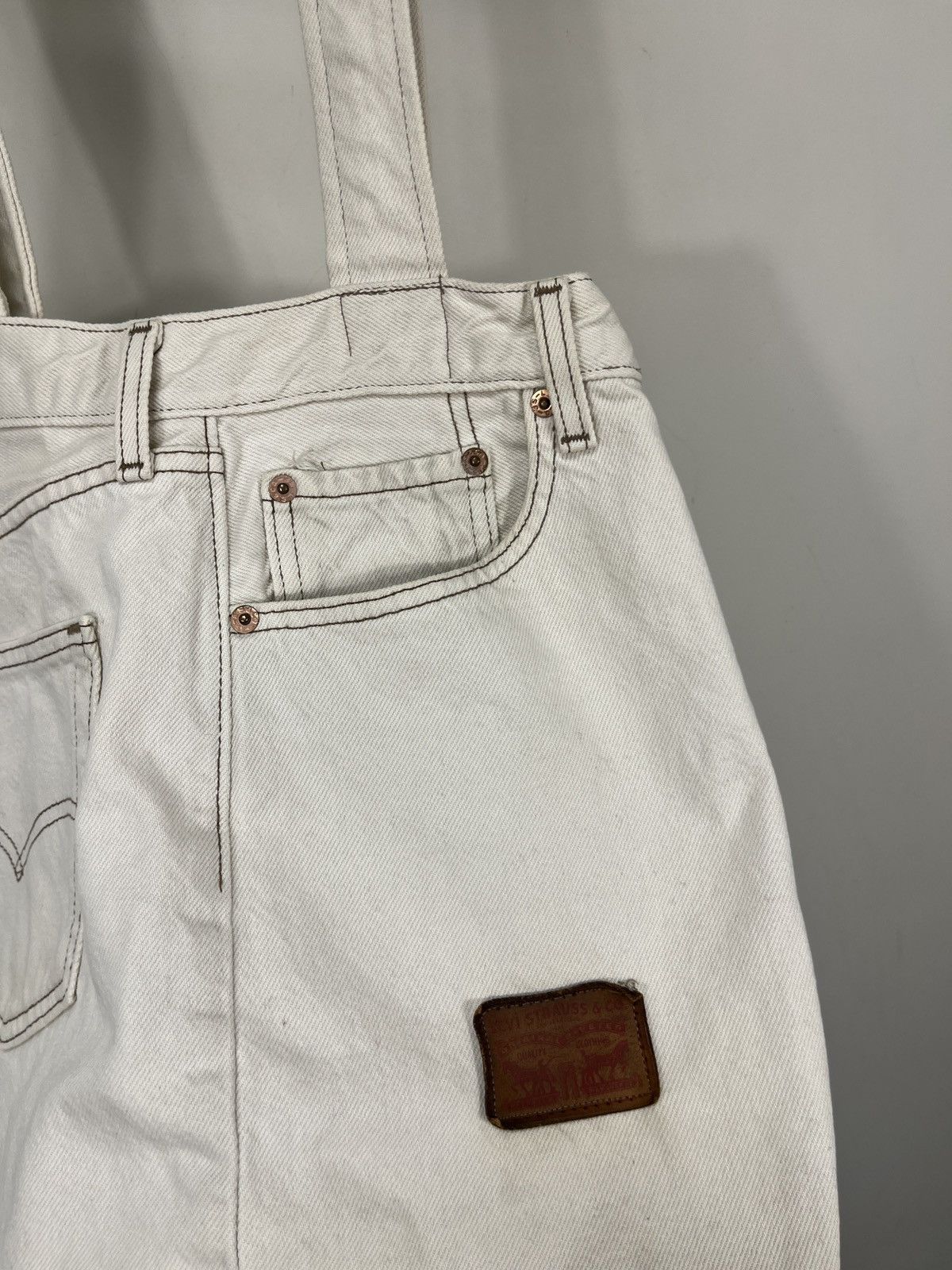 Levi's Vintage Levi’s Custom Handmade 1/1 USA Rare Hype Shopper Bag Size ONE SIZE - 6 Thumbnail