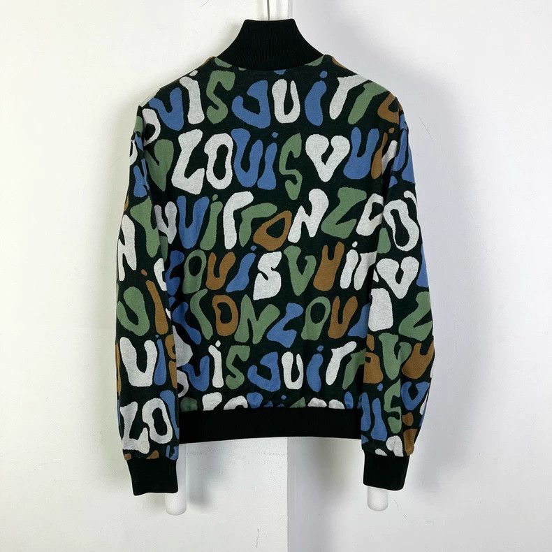 Louis Vuitton Louis Vuitton Baseball jacket with graffiti, camouflage and Size US S / EU 44-46 / 1 - 2 Thumbnail