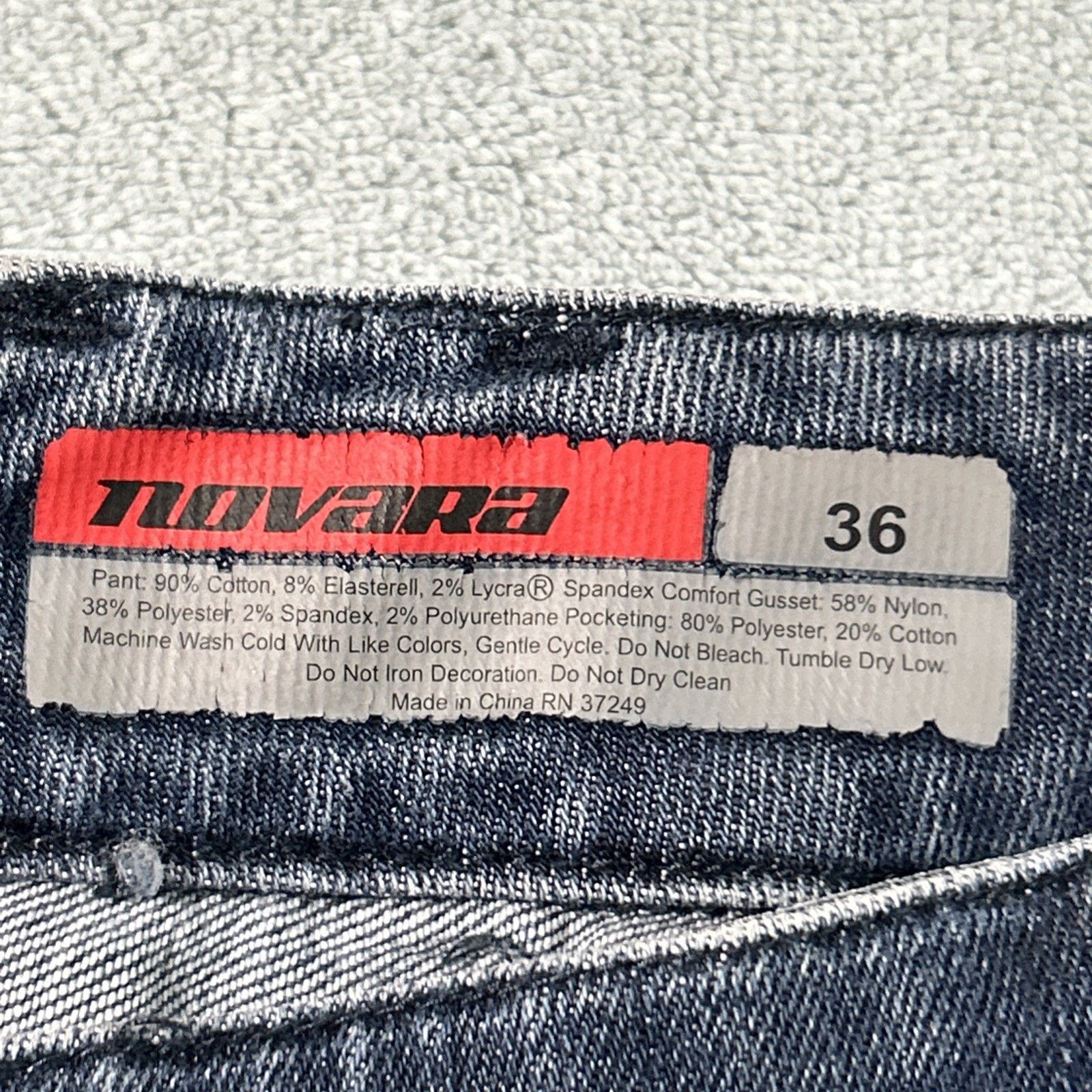 Levi's Bicyclist Triathlon Loose Straight Jean 36x31 Relaxed Novara Size US 36 / EU 52 - 3 Thumbnail