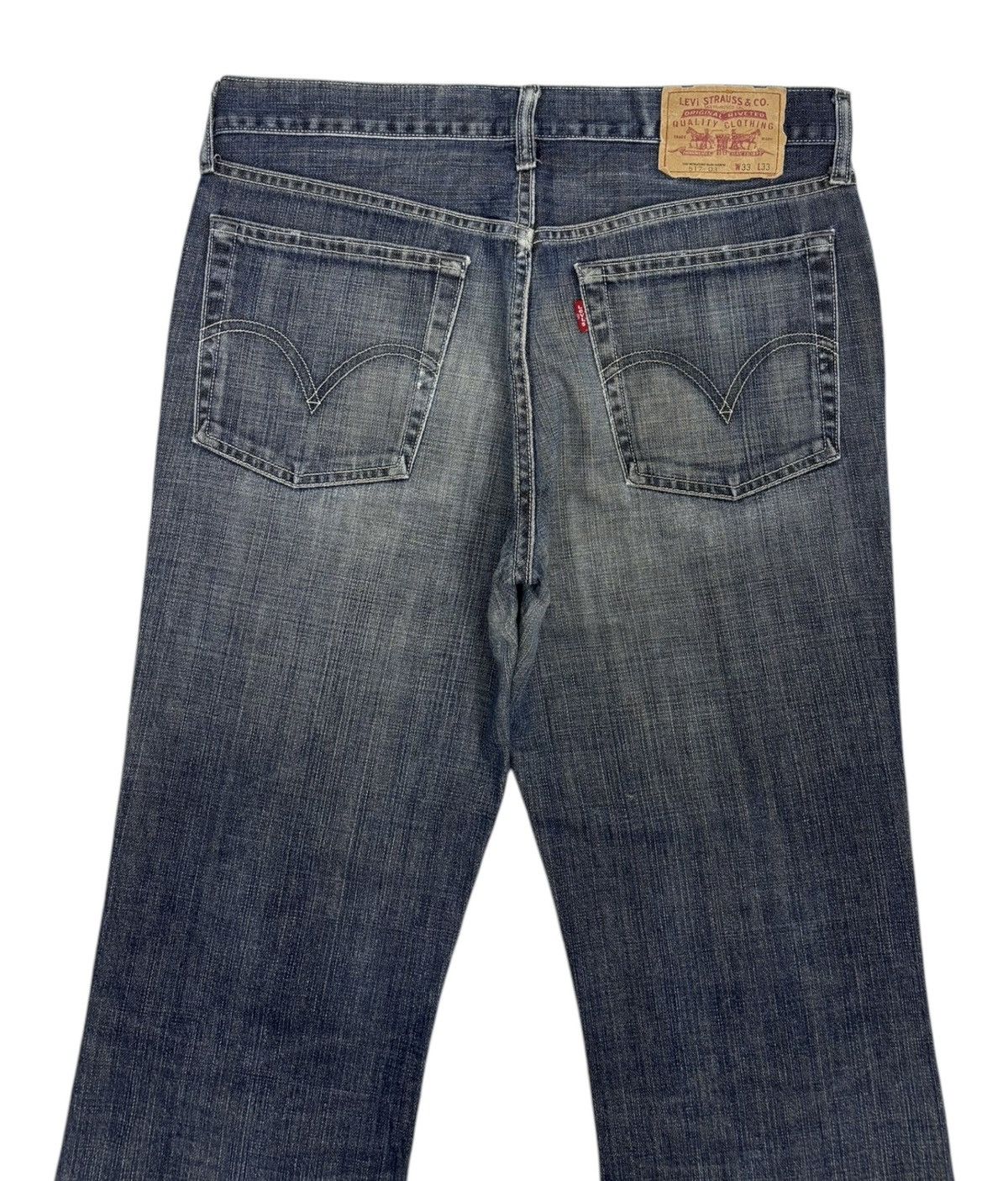 Levi's Vintage Levis 517 Flared Jeans Faded Distressed Denim Size US 32 / EU 48 - 6 Thumbnail