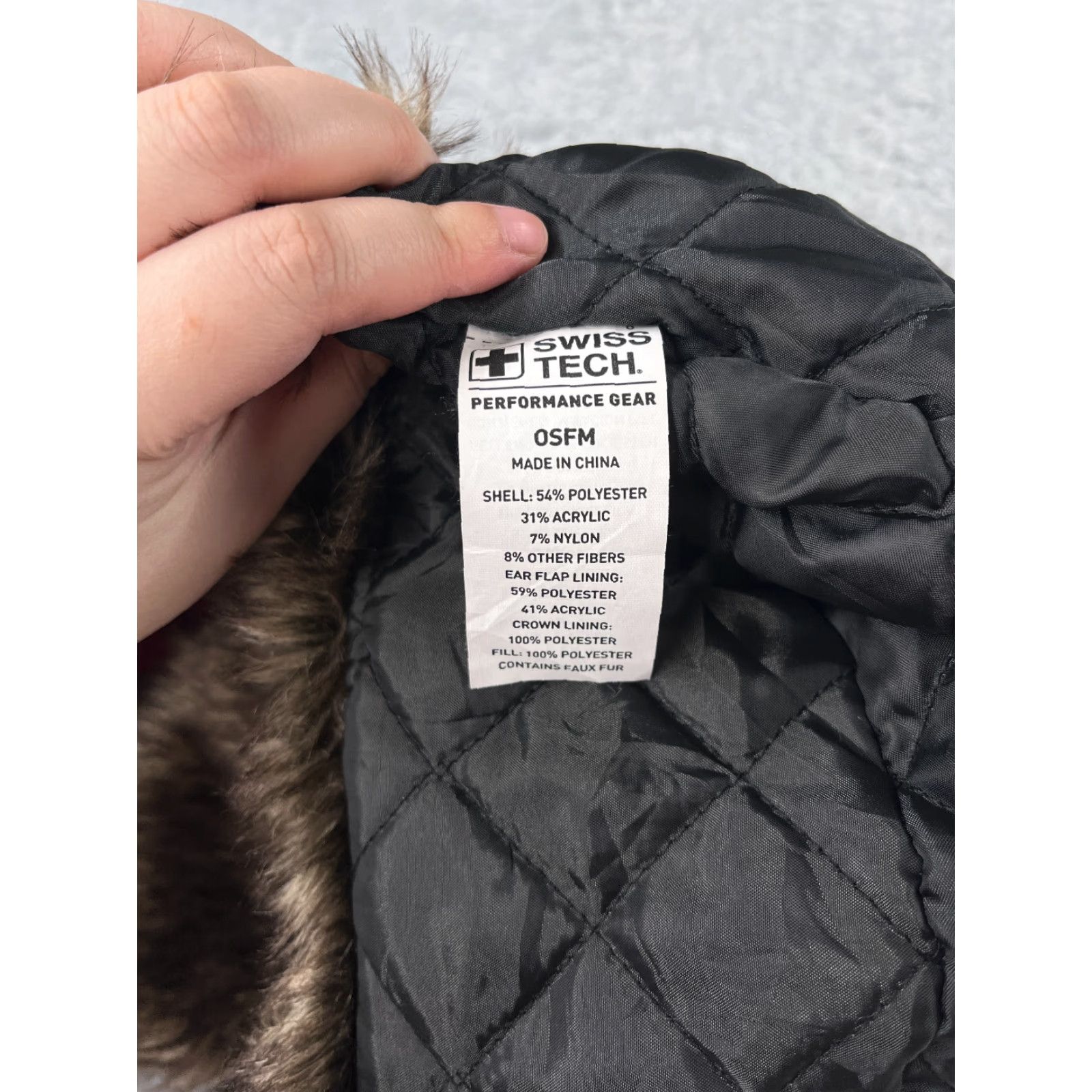 Vintage VINTAGE Trapper Hat Men One Size Red Plaid Knit Trapper Beanie Lined Ear Flap Faux Fur Camp Seasonal Outdoor Winter Size ONE SIZE - 7 Thumbnail