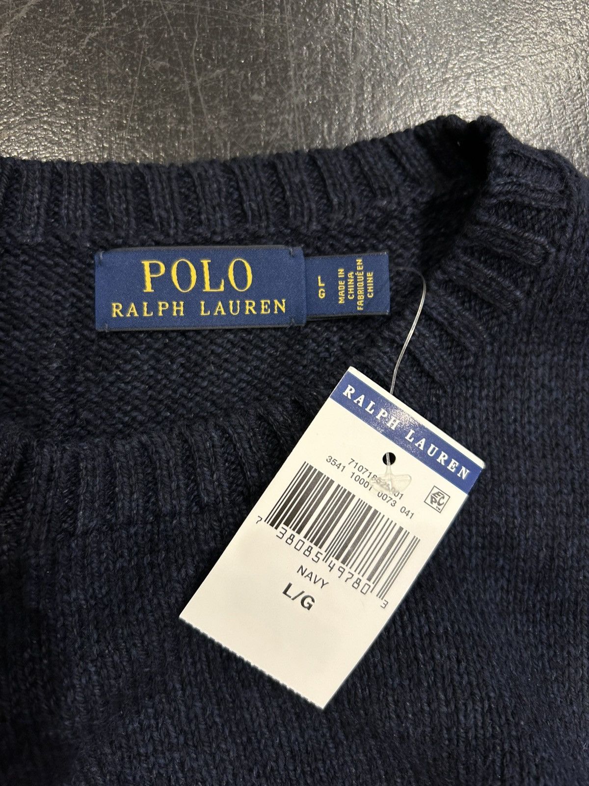 Polo Ralph Lauren Polo Ralph Lauren Bear Knit Sweater Size US L / EU 52-54 / 3 - 3 Thumbnail