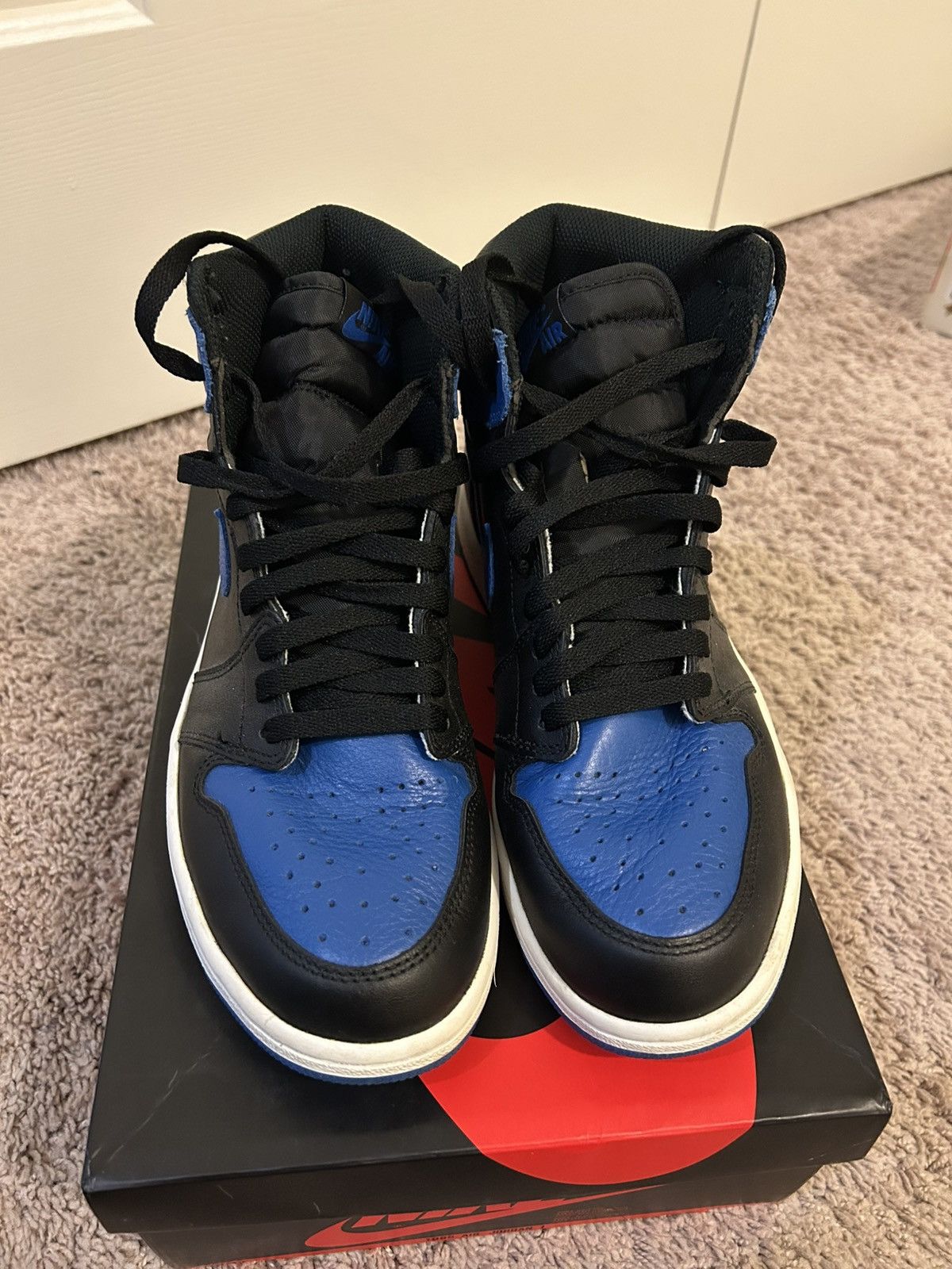 Jordan Brand Jordan 1 Retro OG Royal 2017 - Size 9 Size US 9 / EU 42 - 3 Thumbnail
