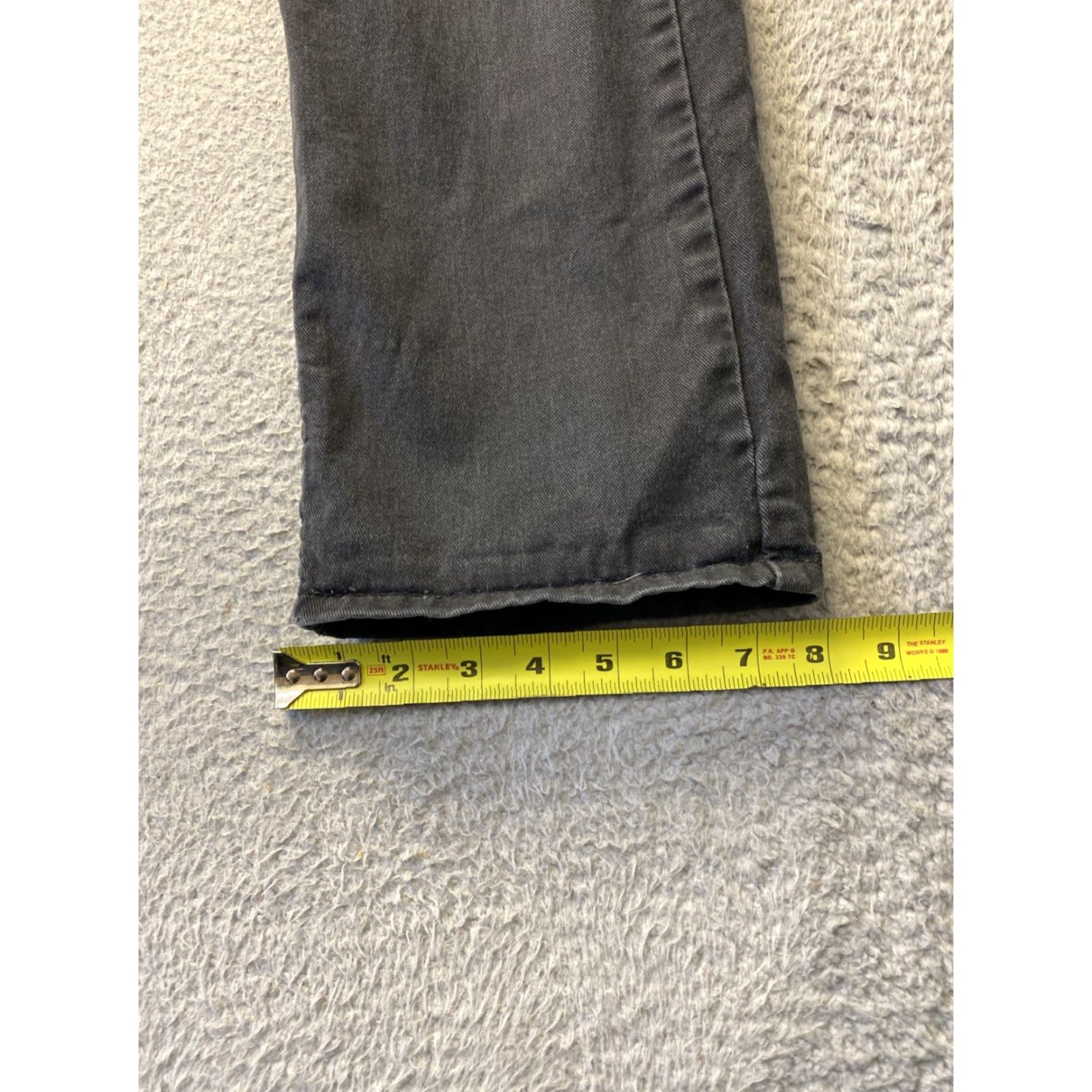 Levi's VINTAGE Levi’s 512 Jeans Slim 32x30 Faded Black Denim 5-Pocket Regular Men Size US 32 / EU 48 - 6 Thumbnail