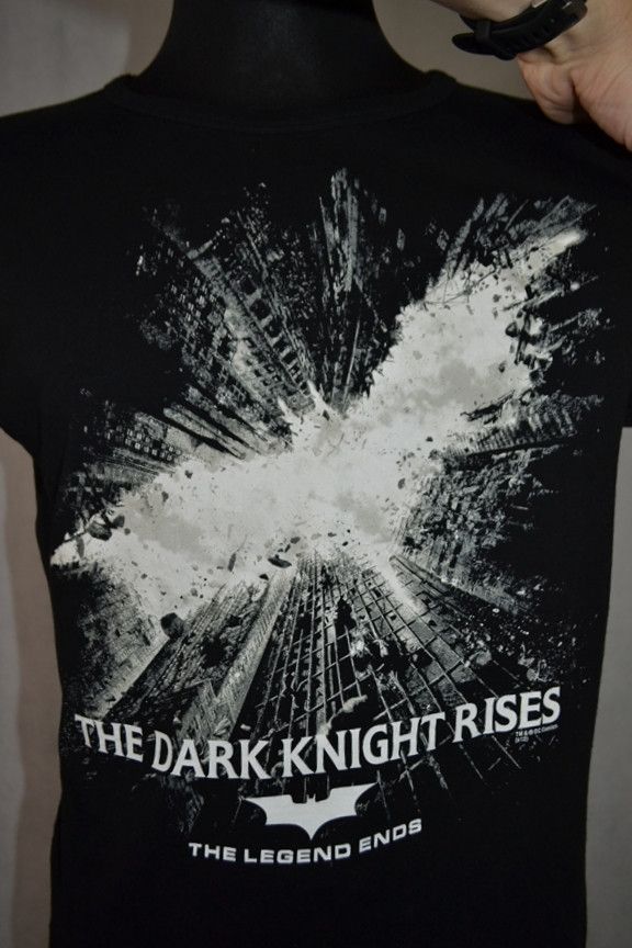 DC Comics Vintage 2012 Batman The Dark Knight Rises T-Shirt tee M Size US M / EU 48-50 / 2 - 5 Thumbnail