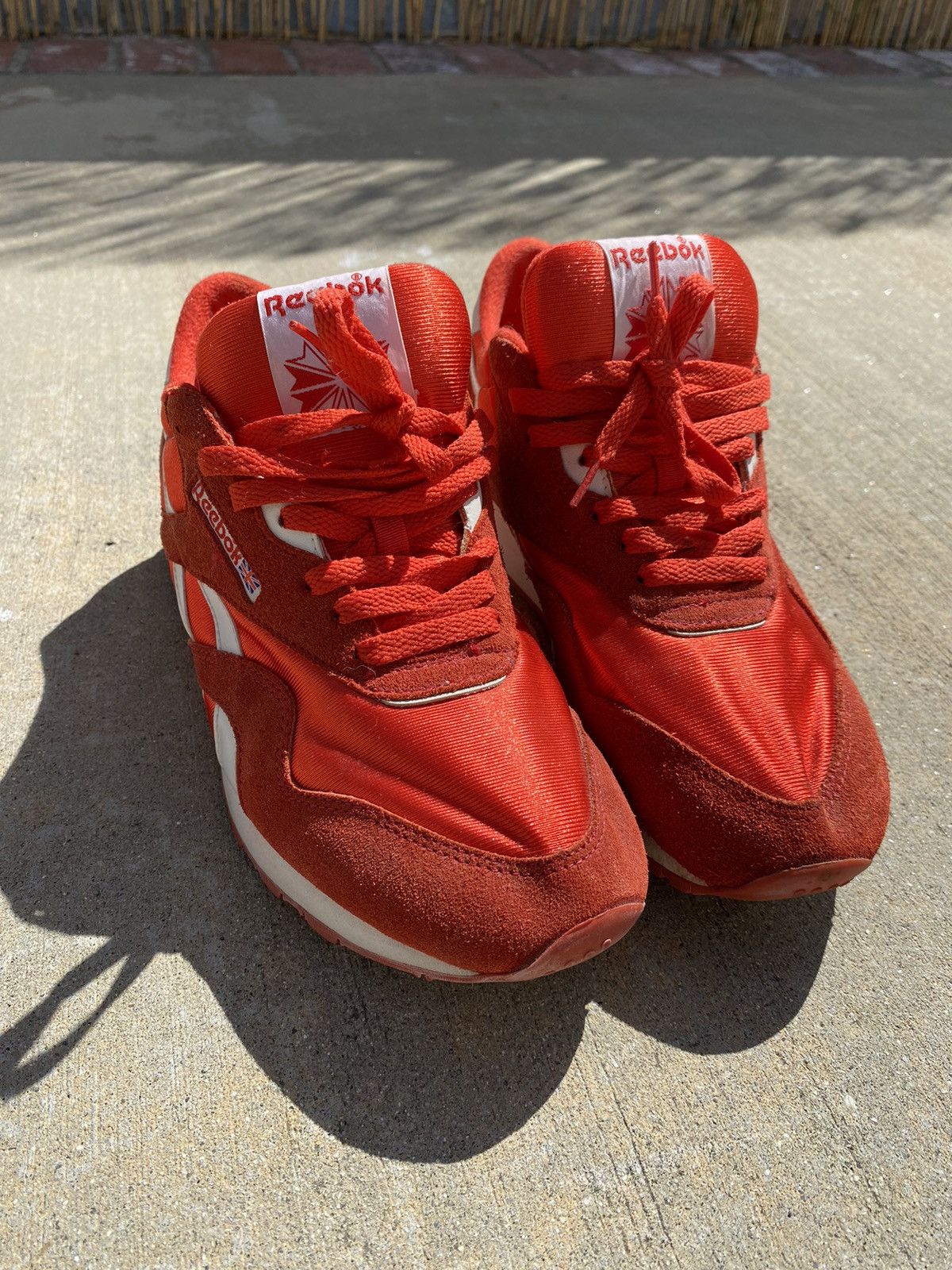 Reebok × Vintage VINTAGE Reebok Classic Nylon/Suede Size US 9.5 / EU 42-43 - 3 Thumbnail