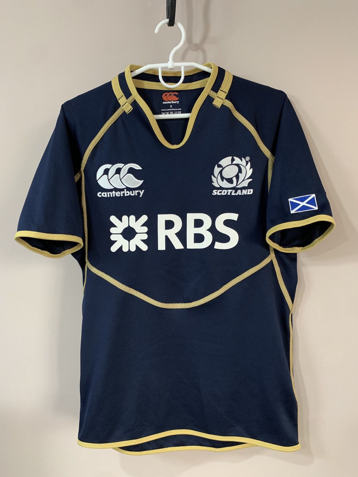 Canterbury of New Zealand Scotland Home Rugby Union Shirt Canterbury Jersey Size S Size US S / EU 44-46 / 1 - 1 Thumbnail