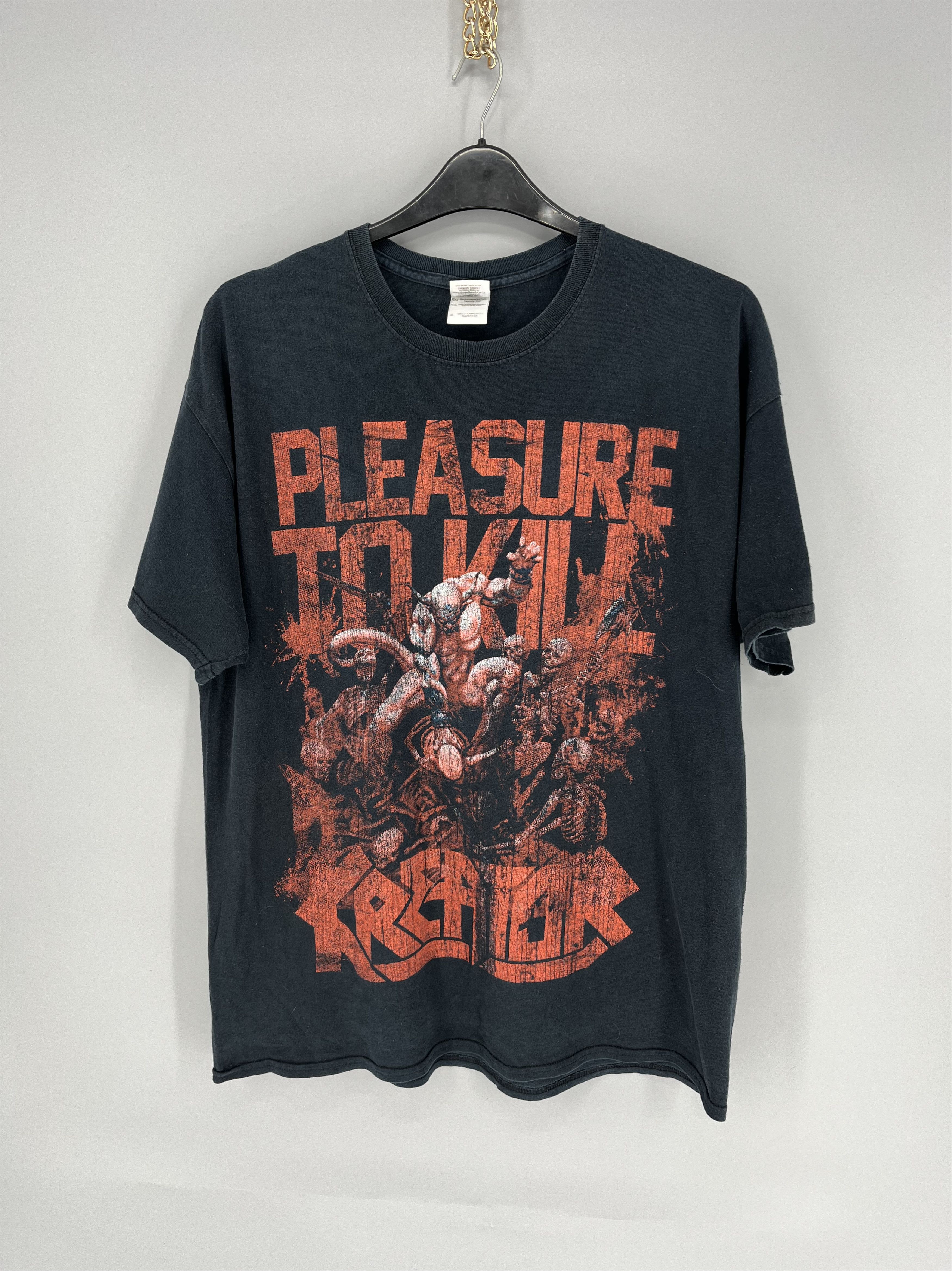 Band Tees Kreator pleasure to kill T-shirt band rock tee size XLarge Size US XL / EU 56 / 4 - 1 Thumbnail