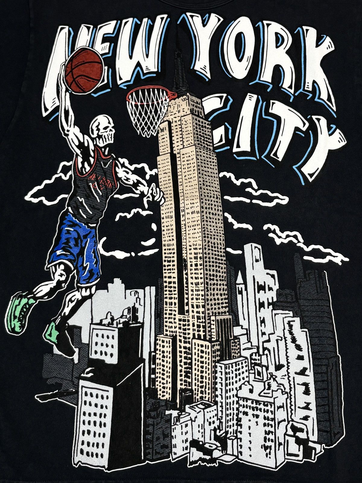 NBA × Warren Lotas 2023 Warren Lotas X NBA “NEW YORK CITY” Grey Shirt Size S Size US S / EU 44-46 / 1 - 5 Thumbnail