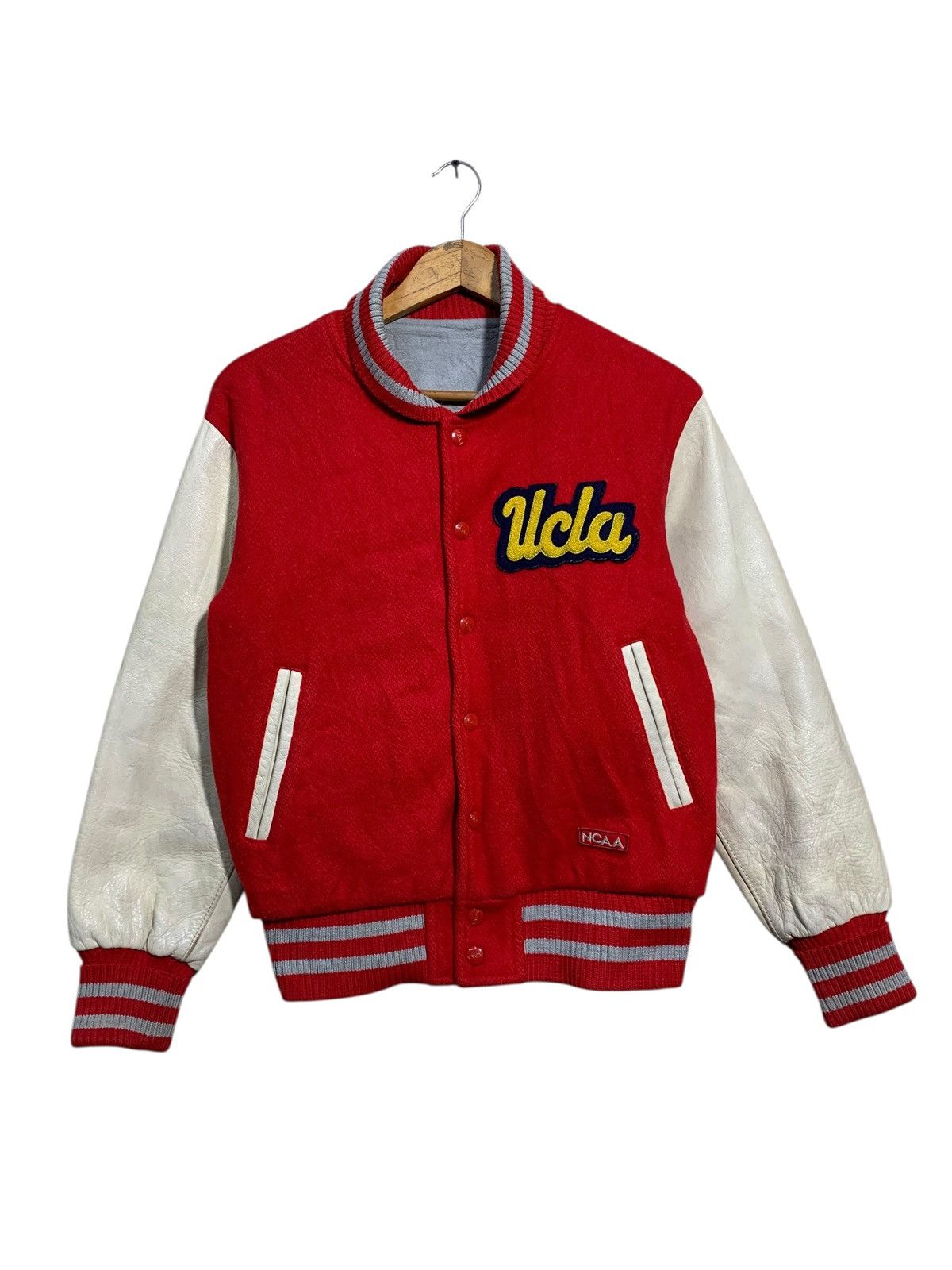 NCAA 🔥VTG NCAA UCLA WOOL/LEATHER VARSITY JACKETS Size US M / EU 48-50 / 2 - 1 Thumbnail