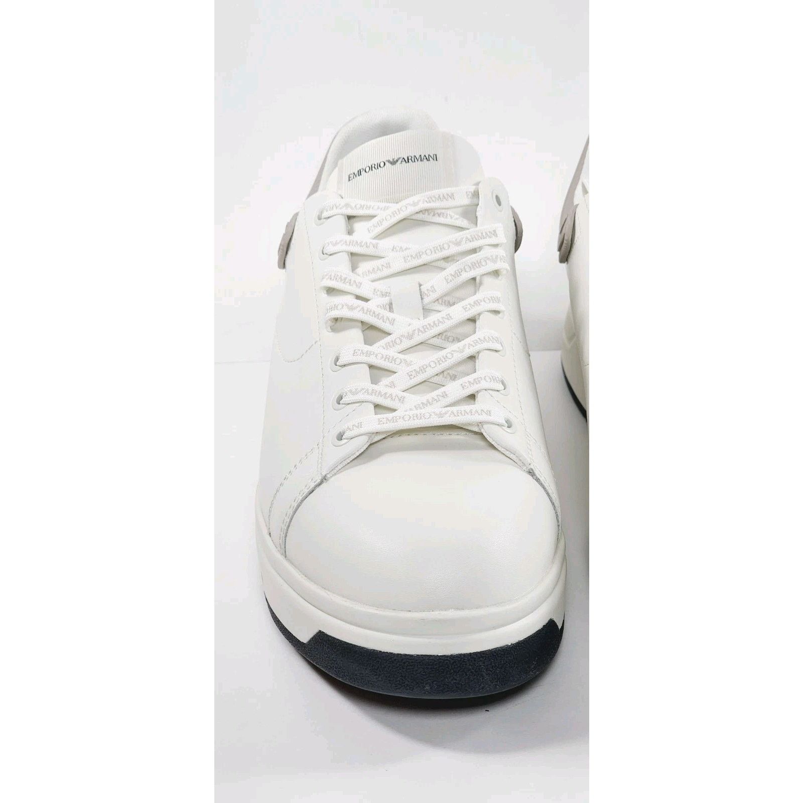 Emporio Armani EMPORIO ARMANI X4X264 XN001 Men's White Low-Top US SIZE12 Size US 12 / EU 45 - 6 Thumbnail