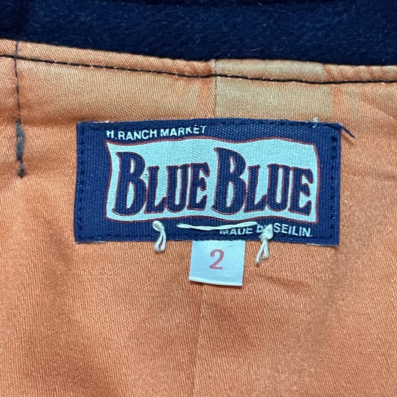 Blue Blue Japan Vintage Blue Blue Japan HR Market Wool Coat Size US M / EU 48-50 / 2 - 13 Thumbnail