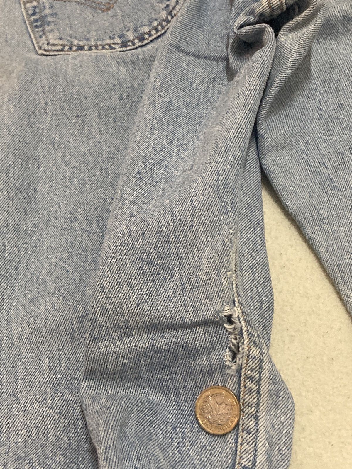 Levi's Vintage 90’s Levis 501 jeans Made in Mexico for Men Size US 30 / EU 46 - 10 Thumbnail