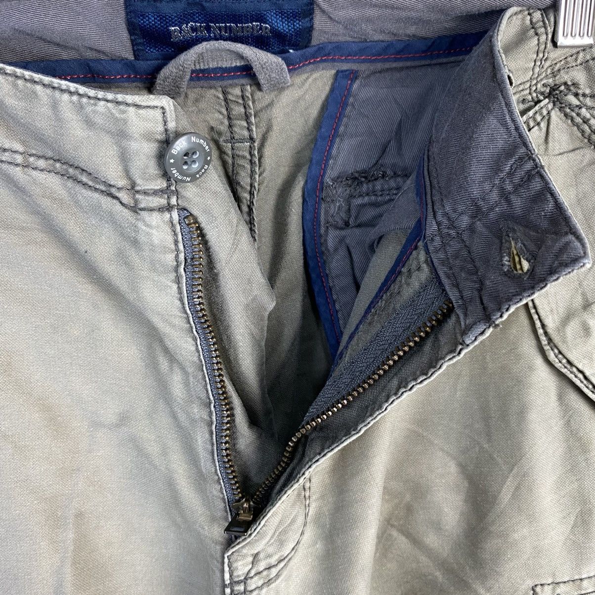 Japanese Brand DL Back Number Beige Cargo Multipocket Pants #C1274 Size US 32 / EU 48 - 14 Thumbnail