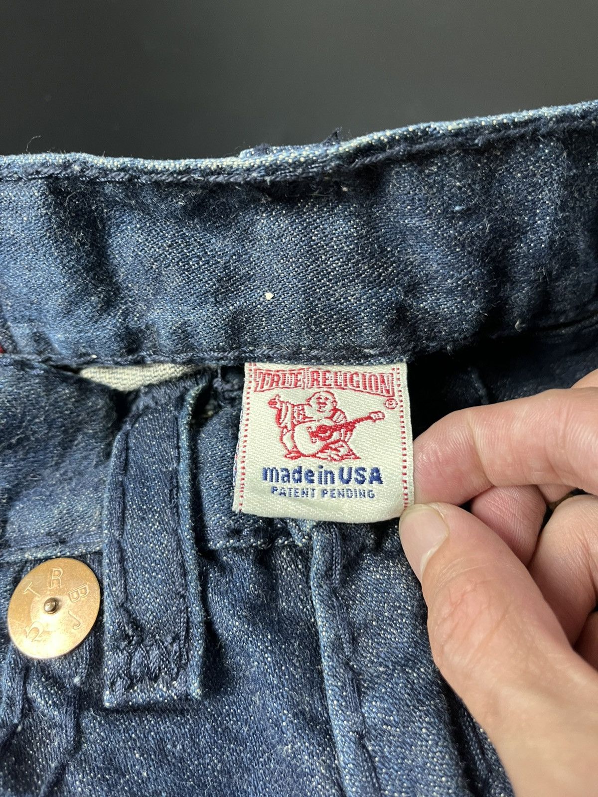 If Six Was Nine × Japanese Brand × True Religion Super Flared True Religion BlueJeans Size US 31 - 11 Thumbnail