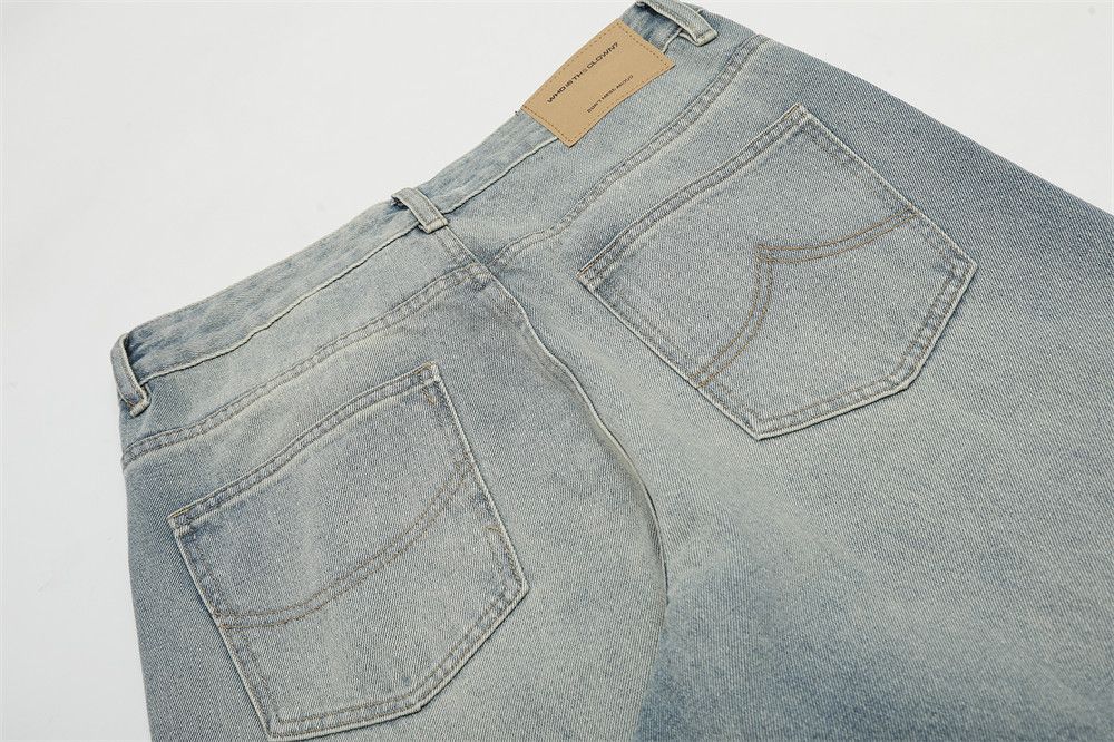 Japanese Brand × Vintage American retro loose casual distressed simple jeans Size US 32 / EU 48 - 5 Thumbnail