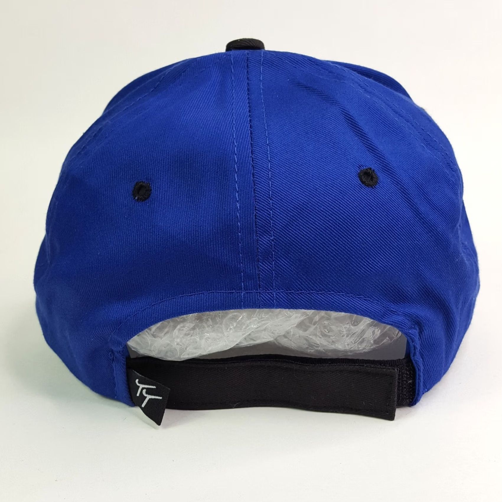 Vintage VTG Winter Springs Golf Club PGA Adjustable USA Snapback Hat Baseball Cap Navy Blue Town Talk Mens Size ONE SIZE - 6 Thumbnail